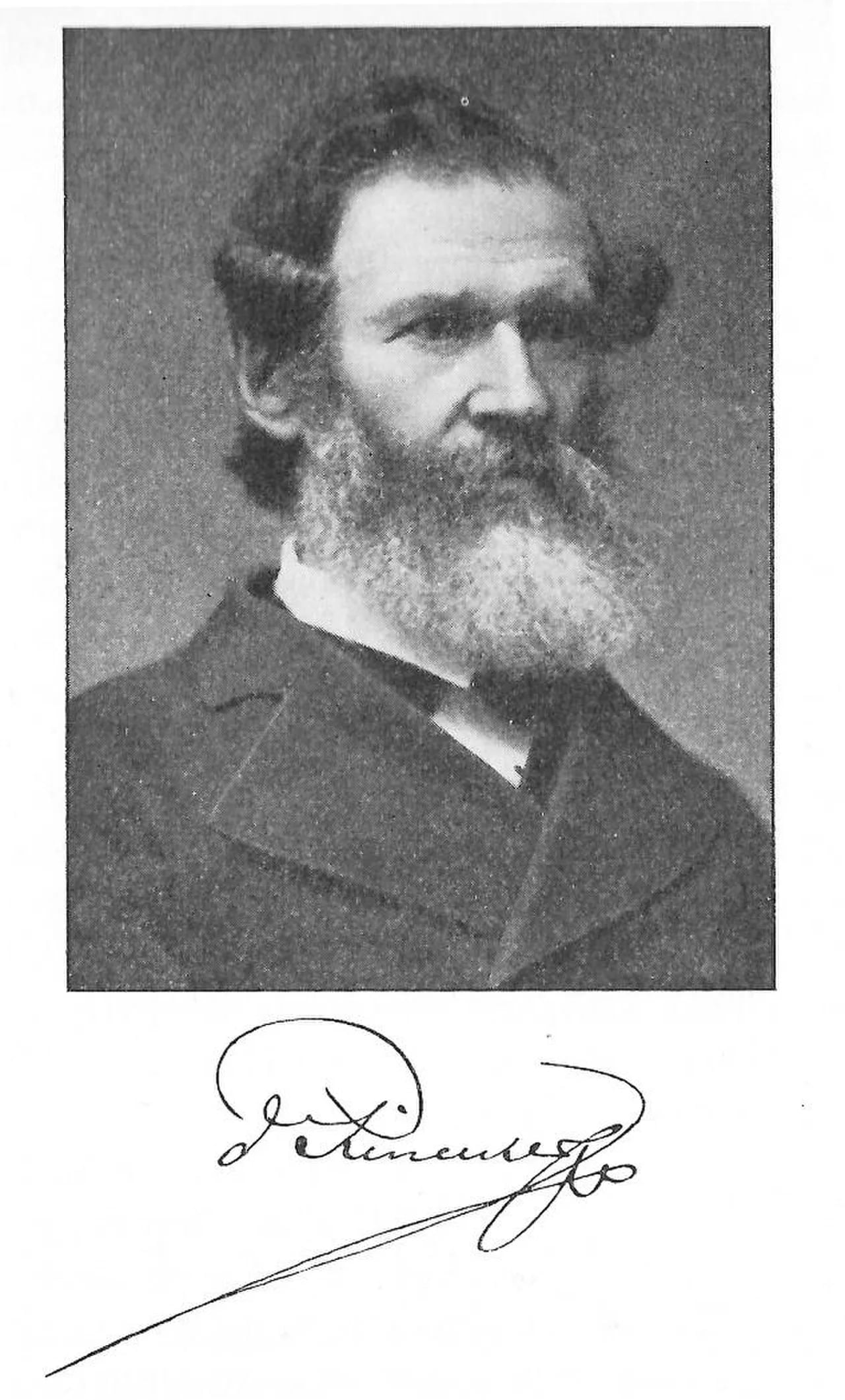 Porträt von Franz von Rinecker (1811–1883) – Gedenkseite