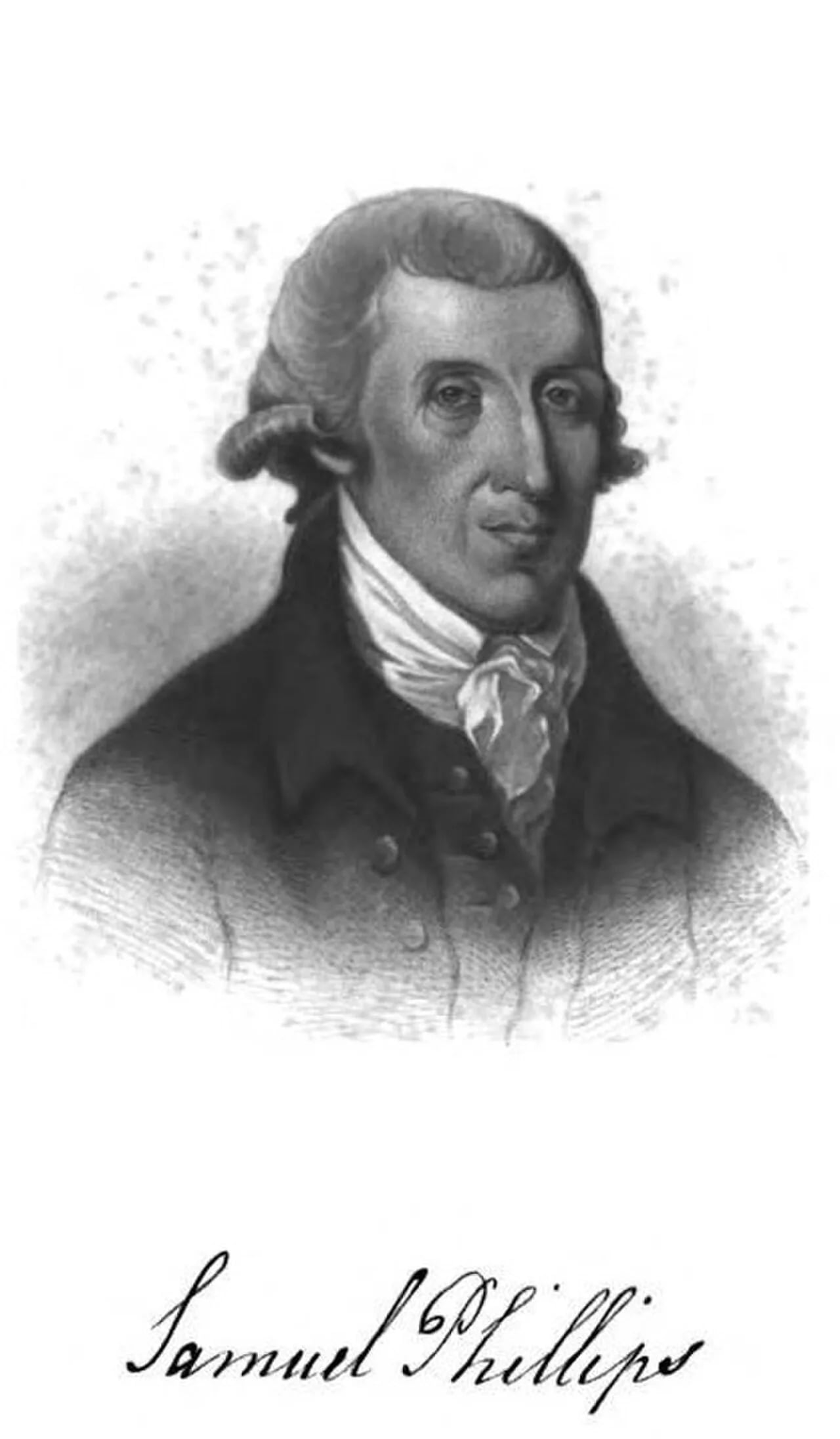 Portrait of Samuel Phillips (1752–1802) – memorial page