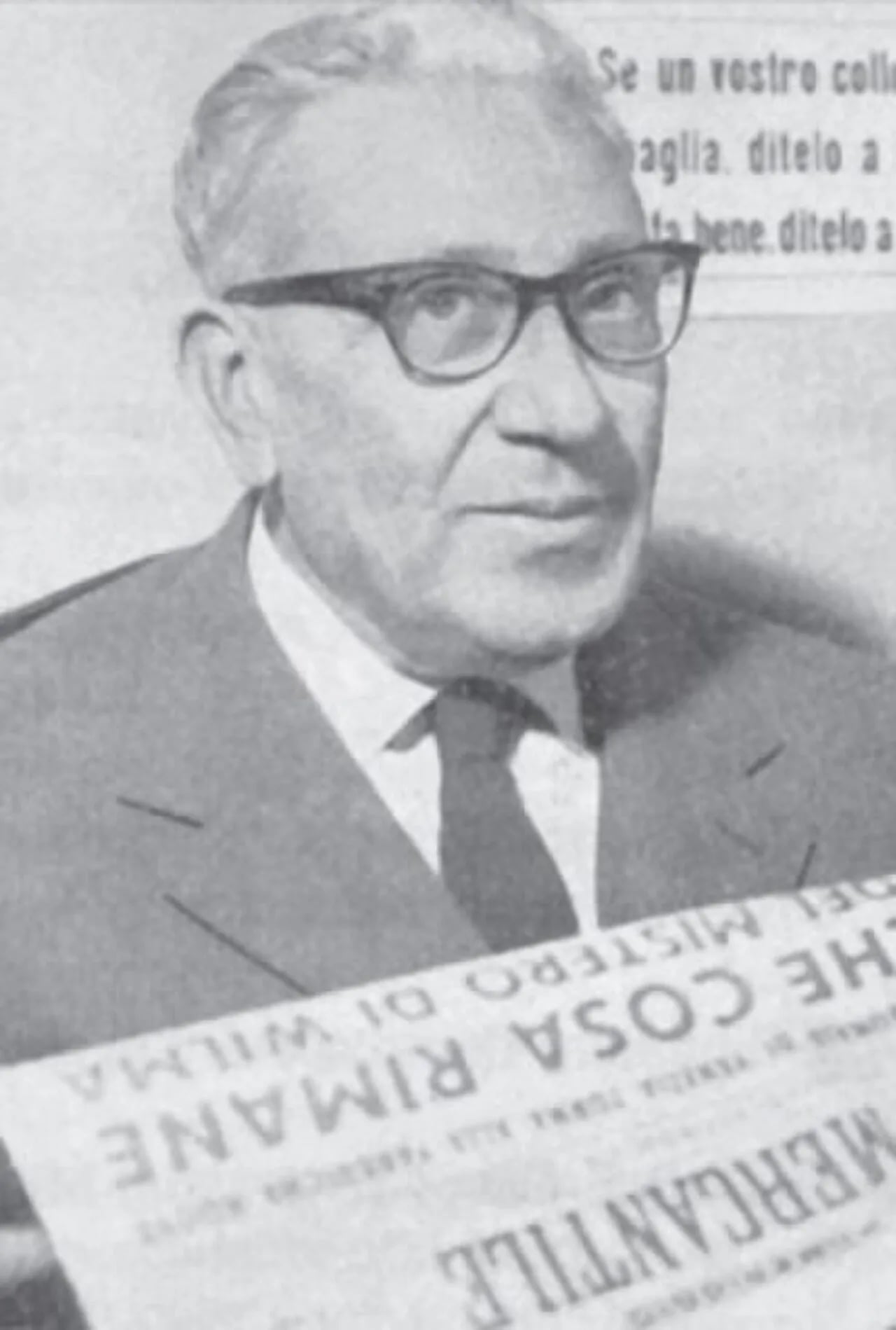 Porträt von Oreste Mosca (1892–1965) – Gedenkseite