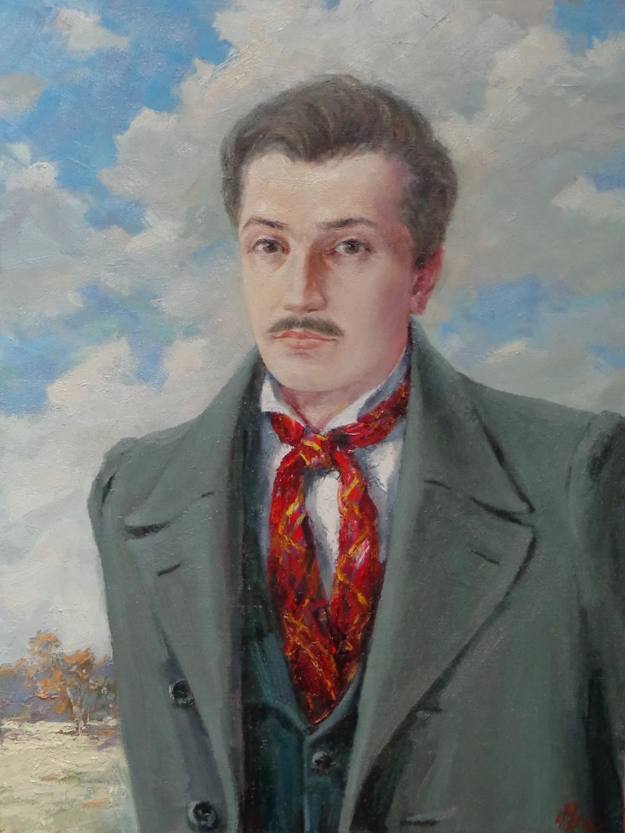 Porträt von Mychajlo Petrenko (1817–1862) – Gedenkseite