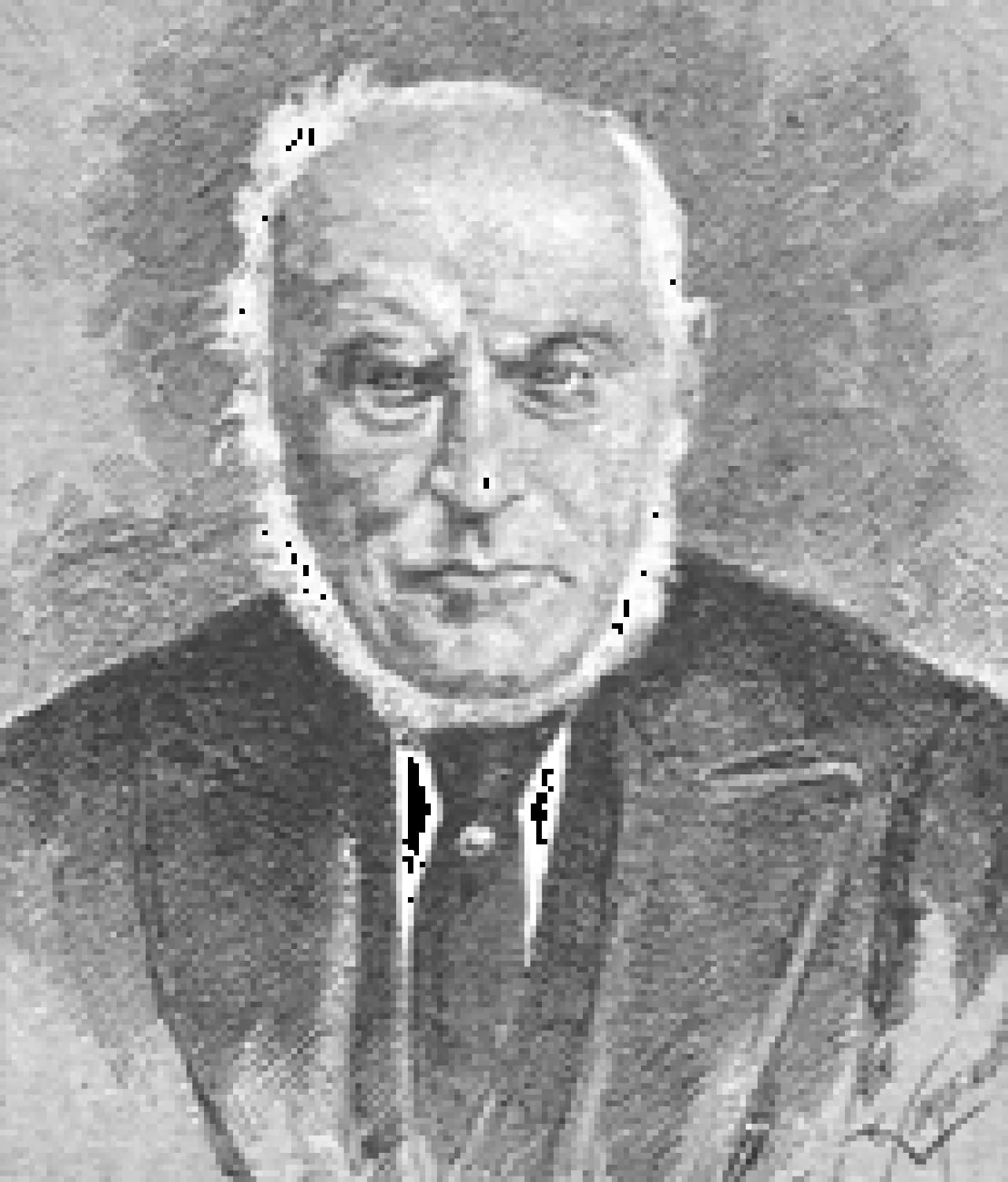 Porträt von Panfilo De Riseis (1795–1883) – Gedenkseite