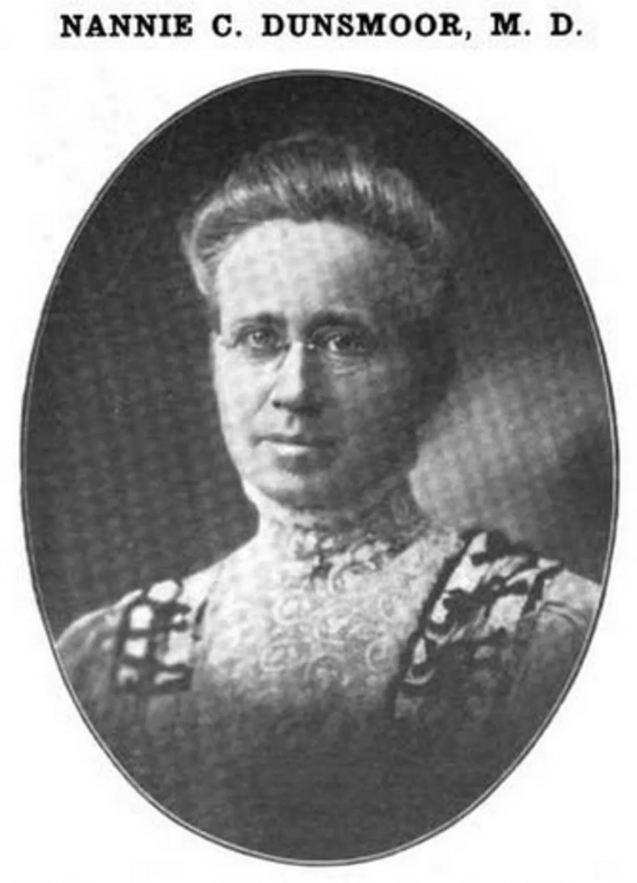 Portrait of Nannie C. Dunsmoor (1860–1941) – memorial page