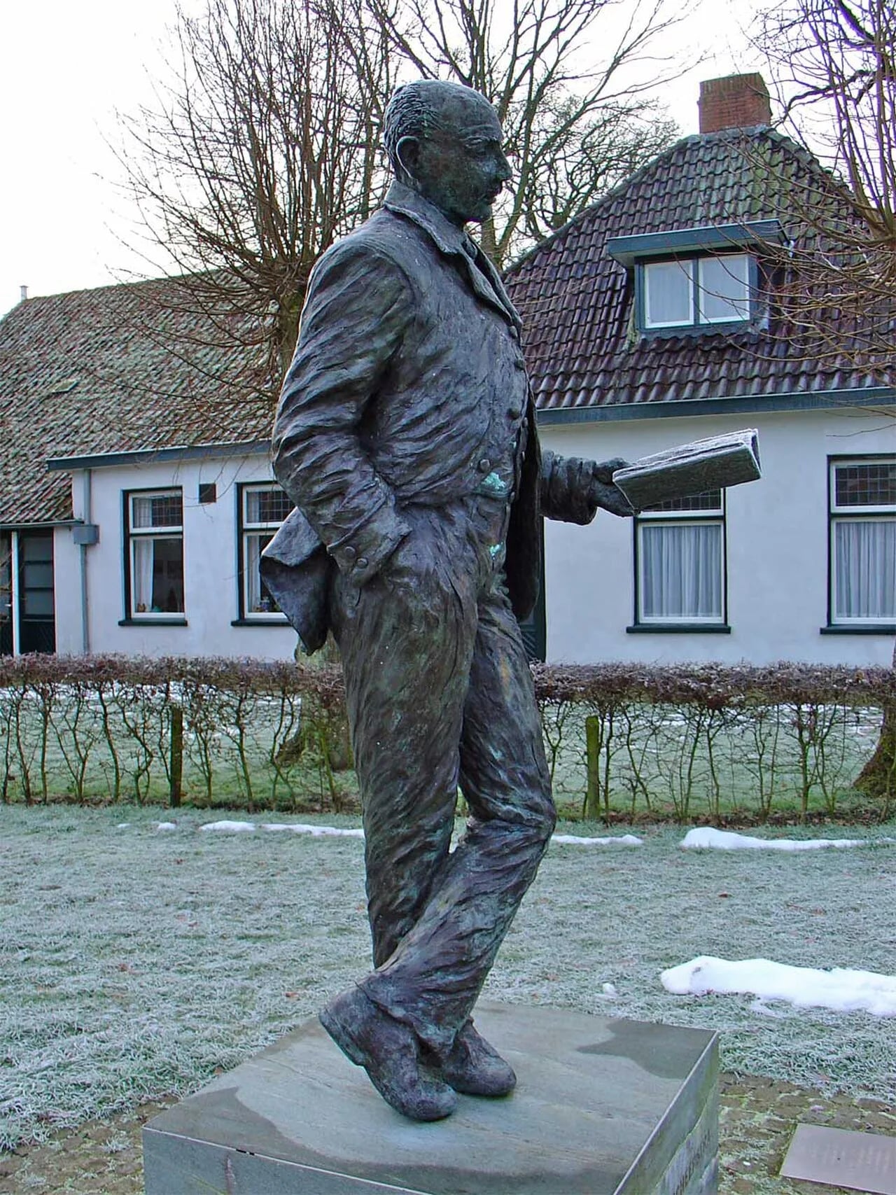 Porträt von Hindericus Scheepstra (1859–1913) – Gedenkseite
