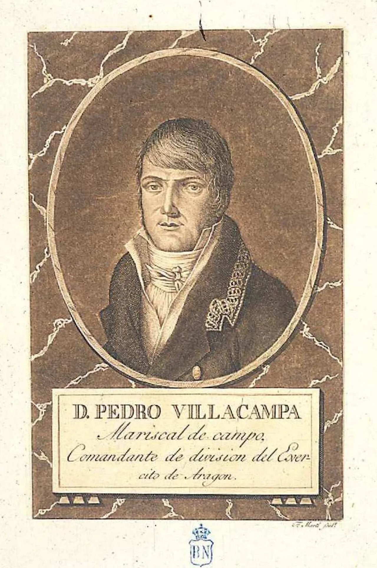 Portrait of Pedro Villacampa y Periel (1776–1854) – memorial page