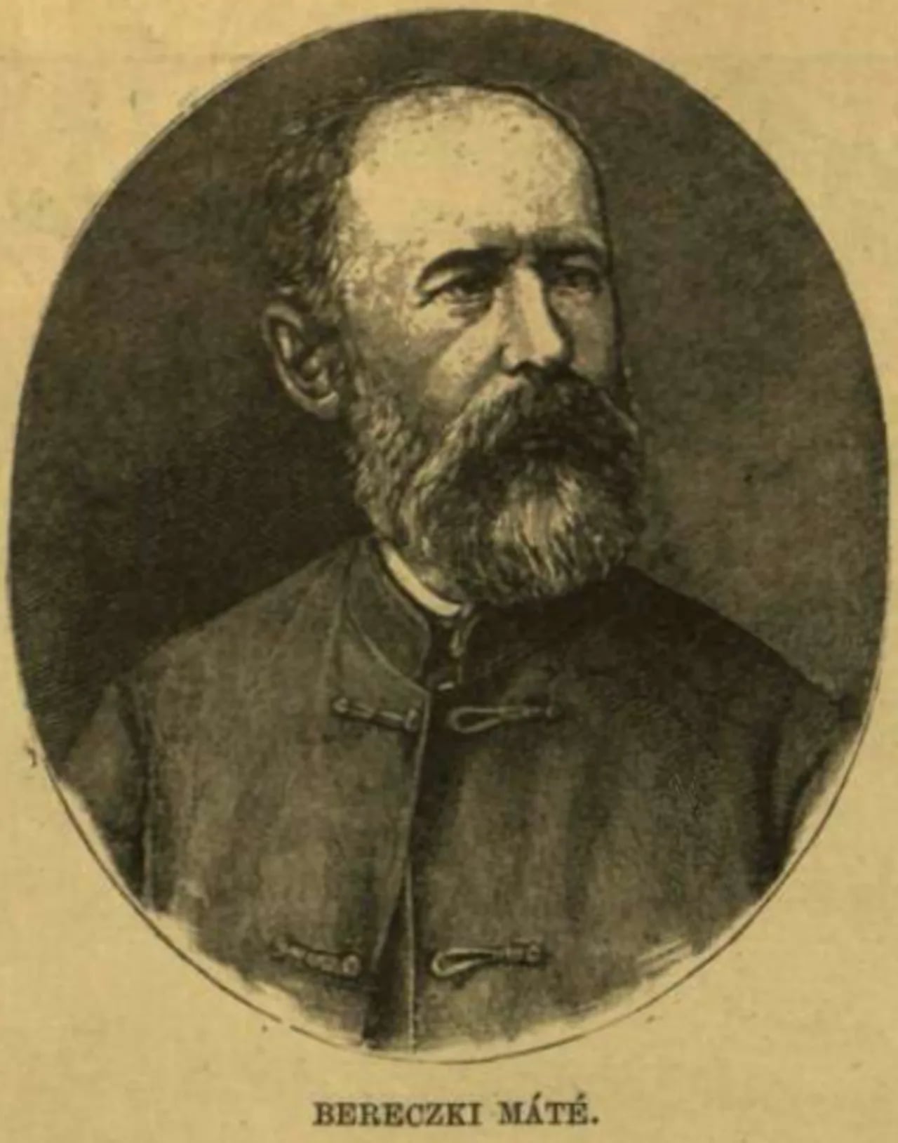 Portrait of Bereczki Máté (1824–1895) – memorial page