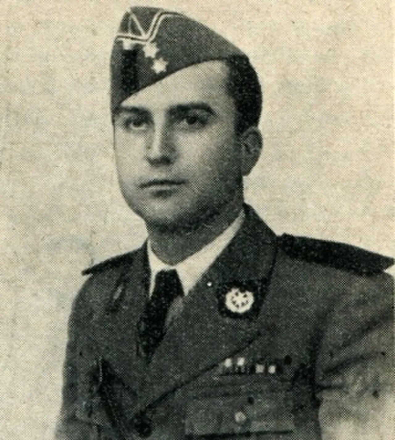 Porträt von Petru Giovacchini (1910–1955) – Gedenkseite