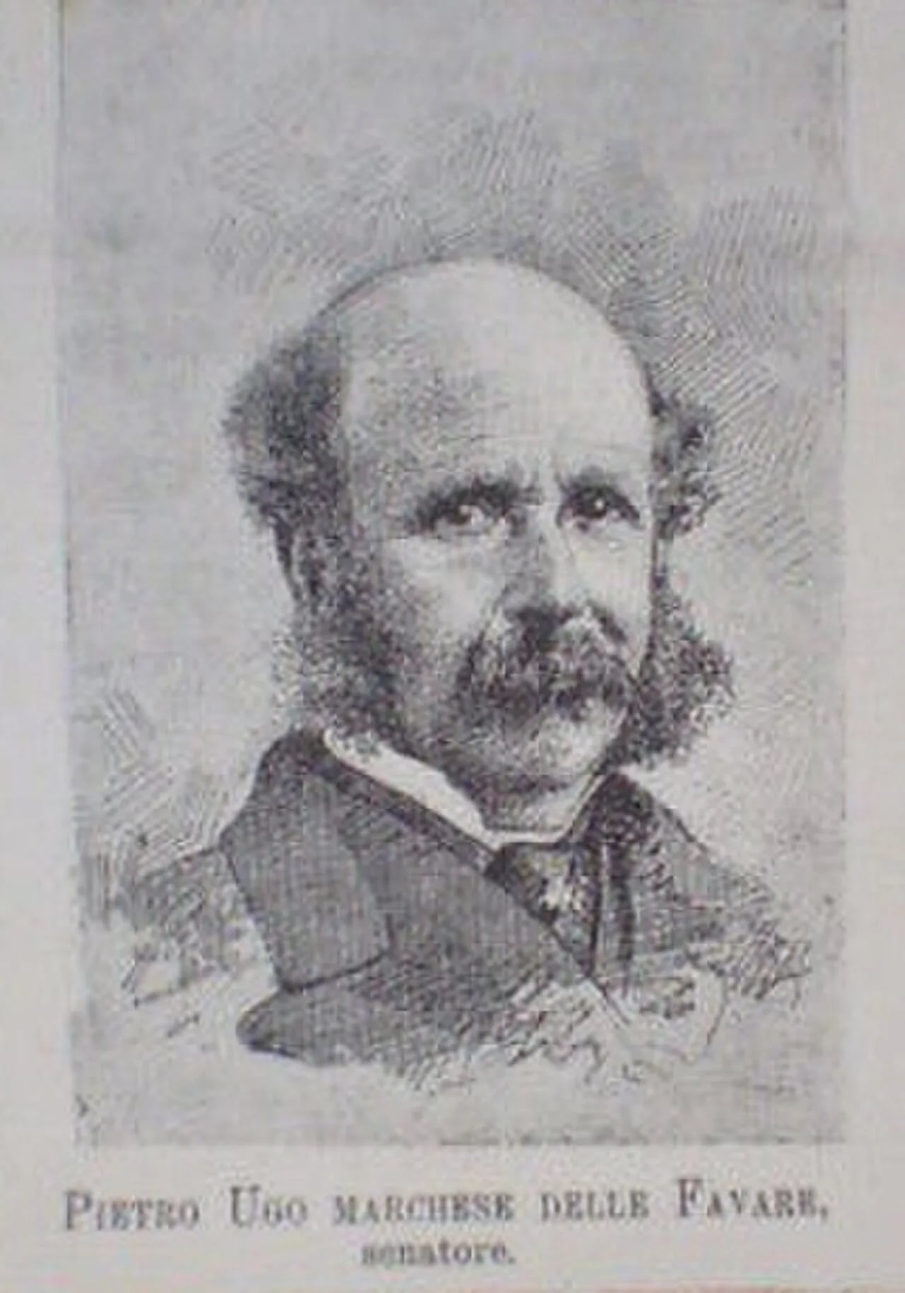 Portrait of Pietro Delle Favare (1827–1898) – memorial page