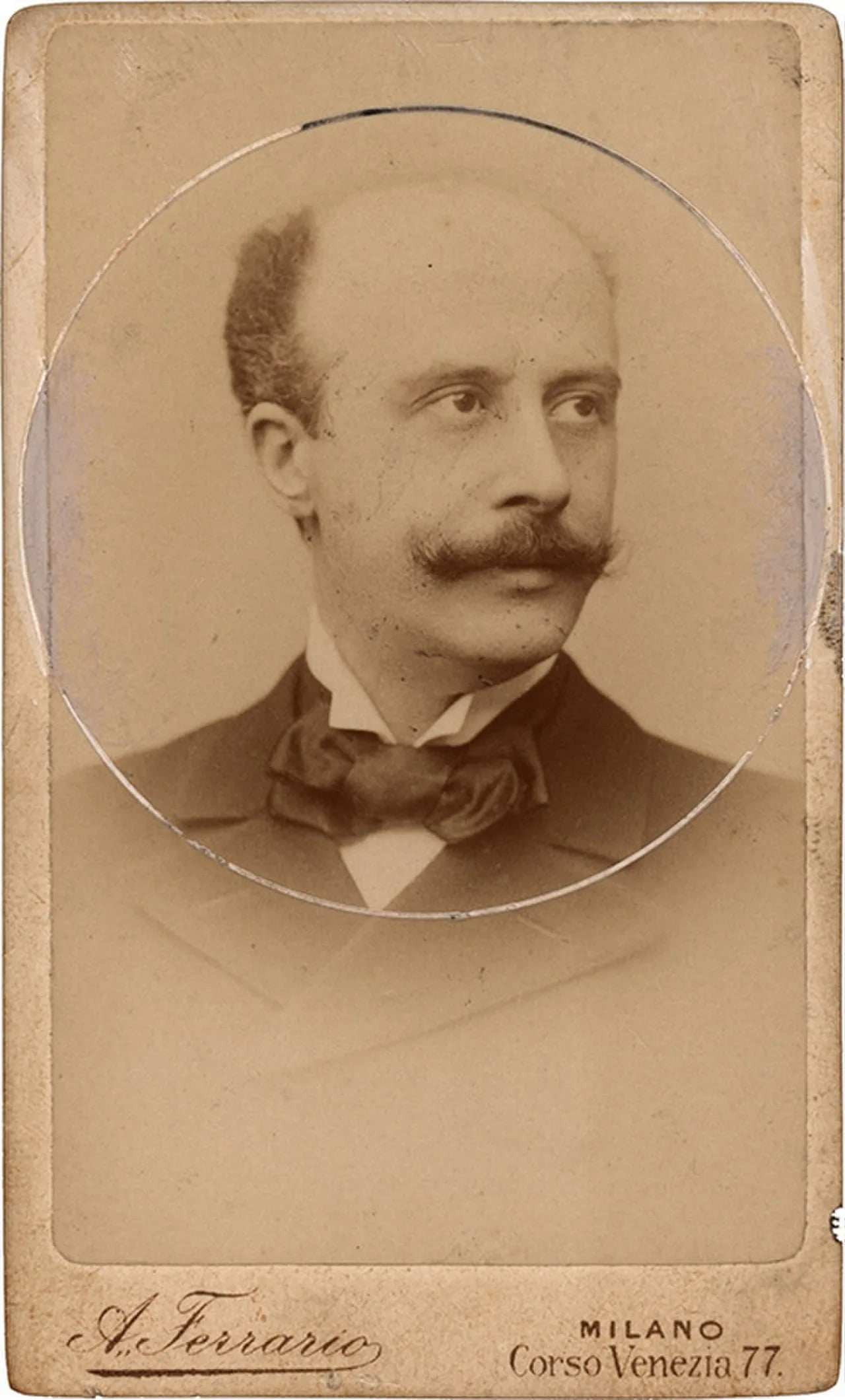 Porträt von Pietro Floridia (1860–1932) – Gedenkseite