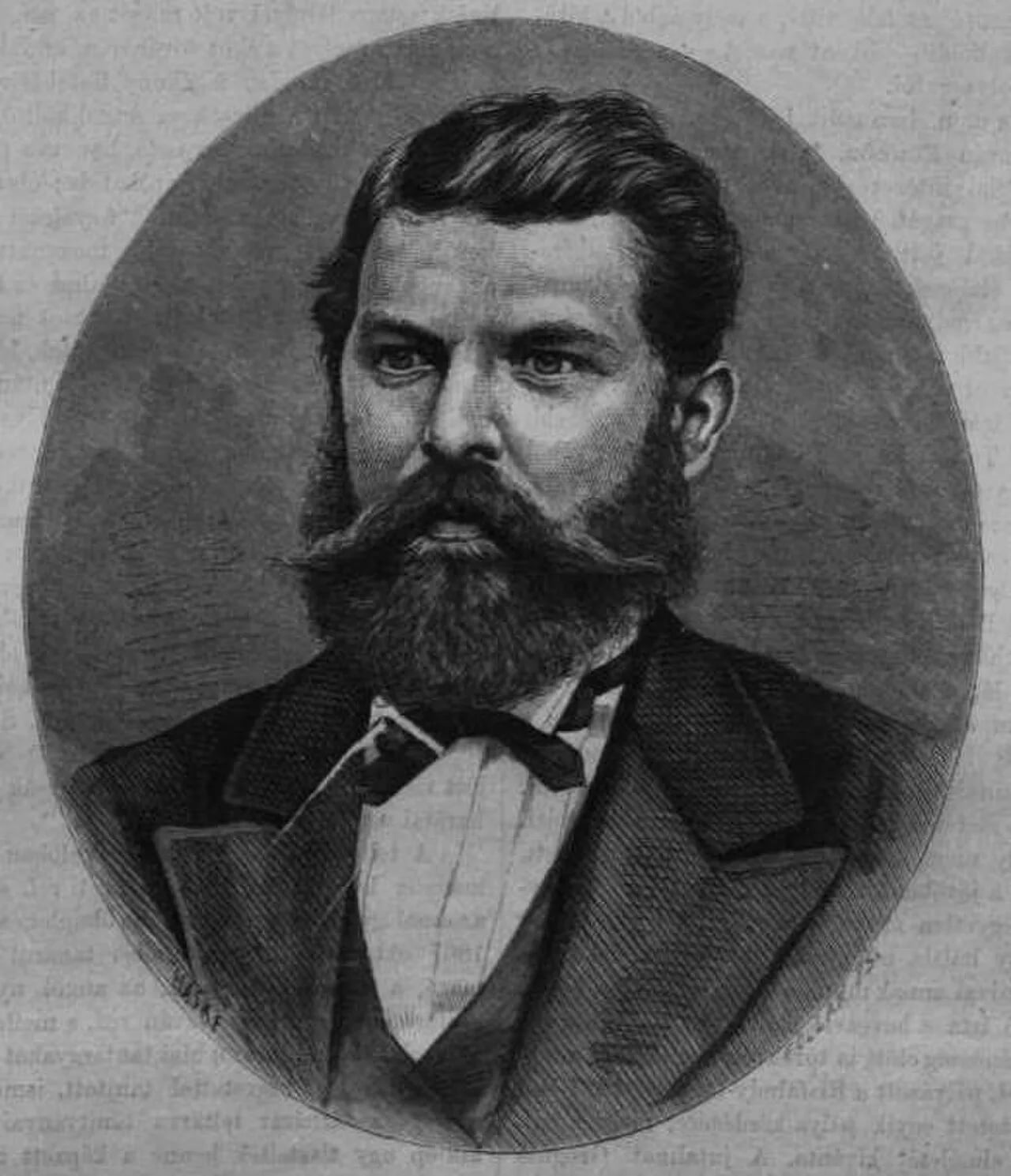 Portrait of János Dömötör (1843–1878) – memorial page