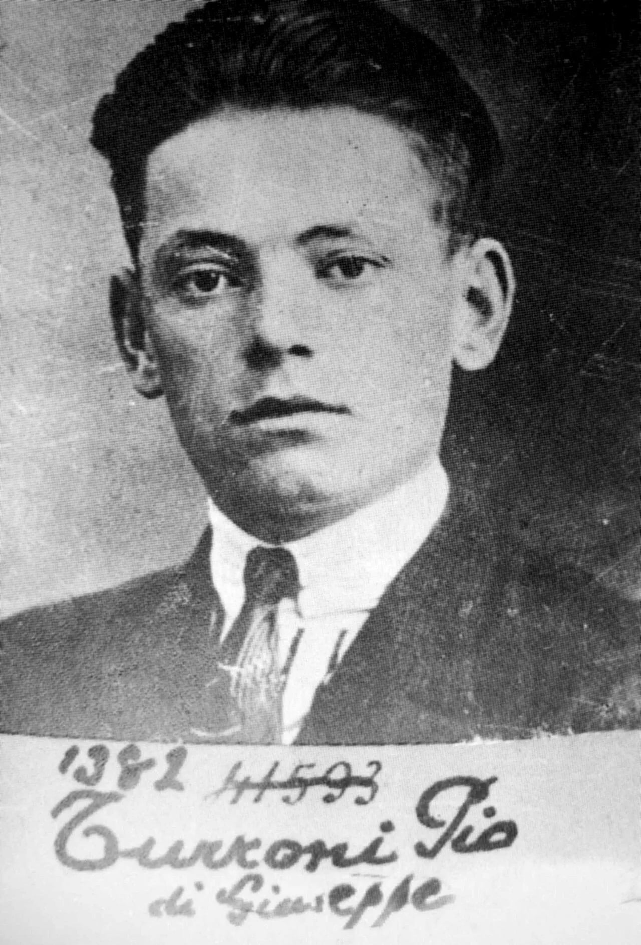 Porträt von Pio Turroni (1906–1983) – Gedenkseite