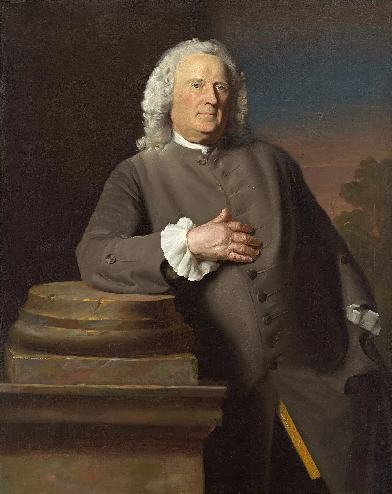 Portrait of Epes Sargent (1690–1762) – memorial page