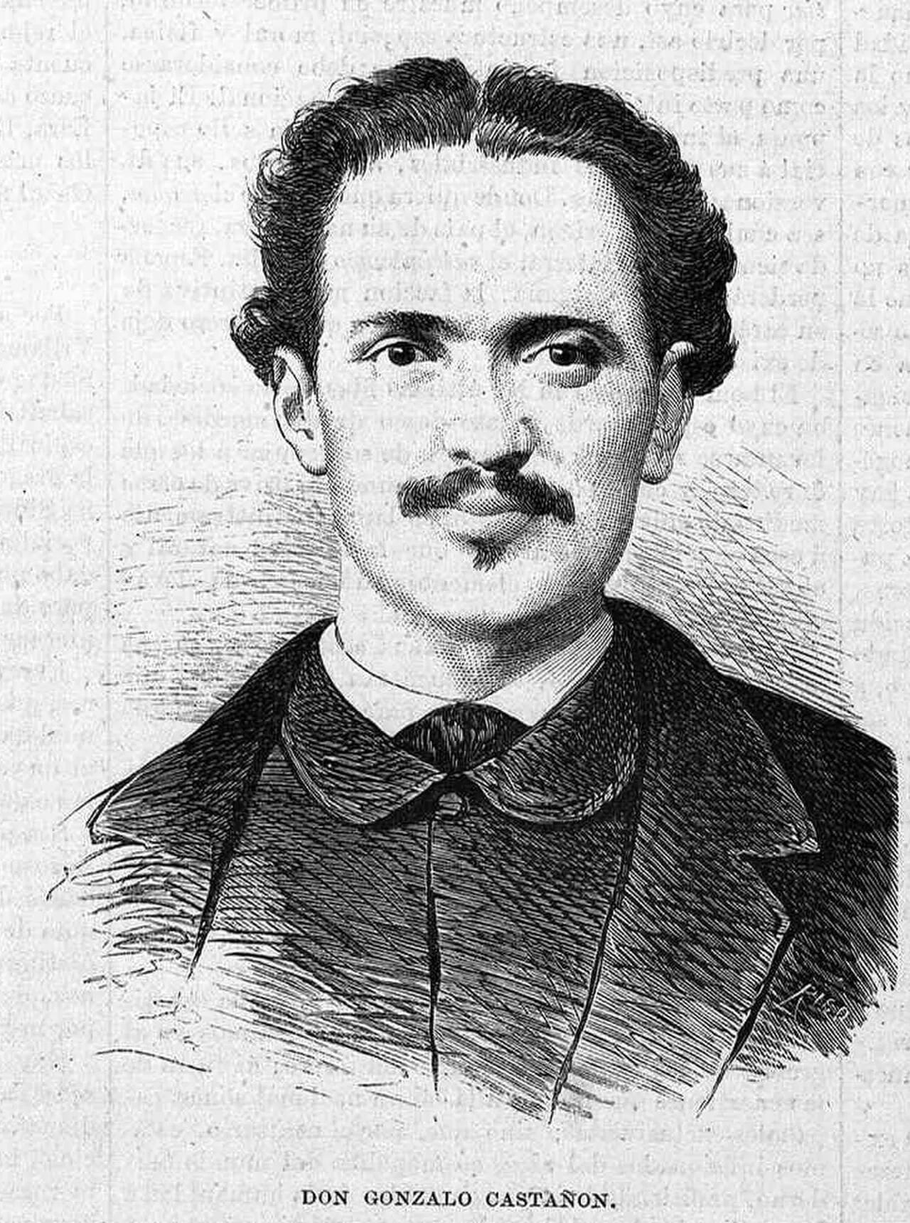 Portrait of Gonzalo Castañón (1834–1870) – memorial page