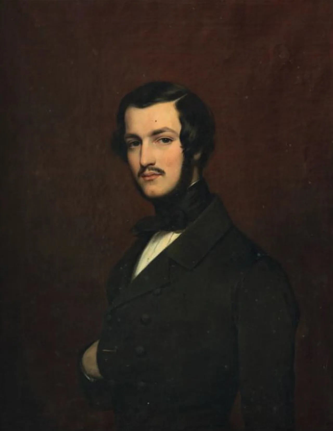 Porträt von Ernest Brugière de Barante (1818–1859) – Gedenkseite