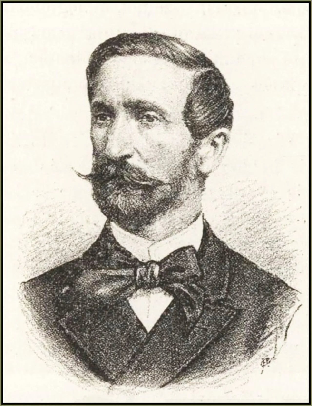 Porträt von Zsigmond Katona (1828–1902) – Gedenkseite