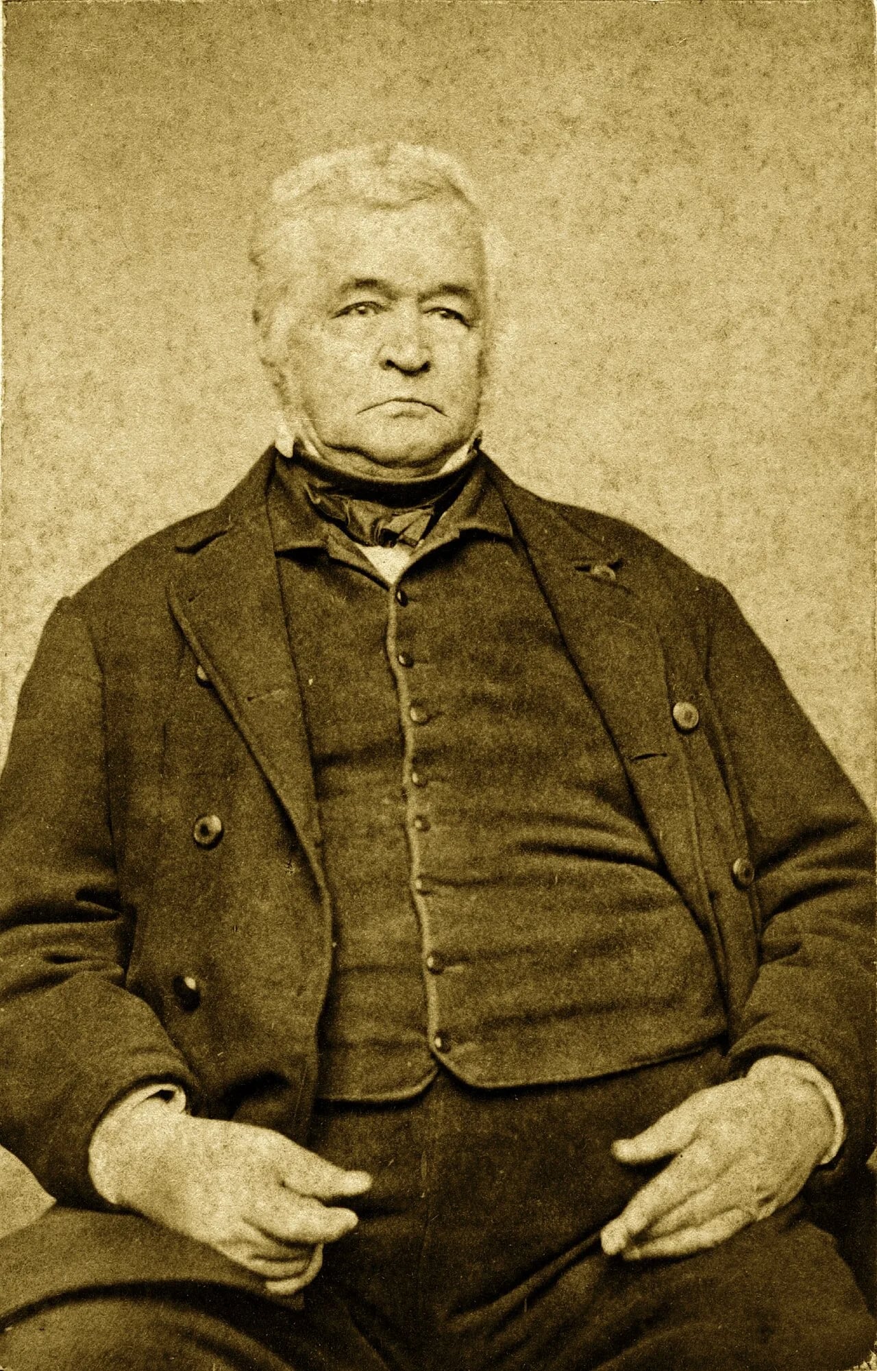 Portrait of John Hubbard (1794–1869) – memorial page