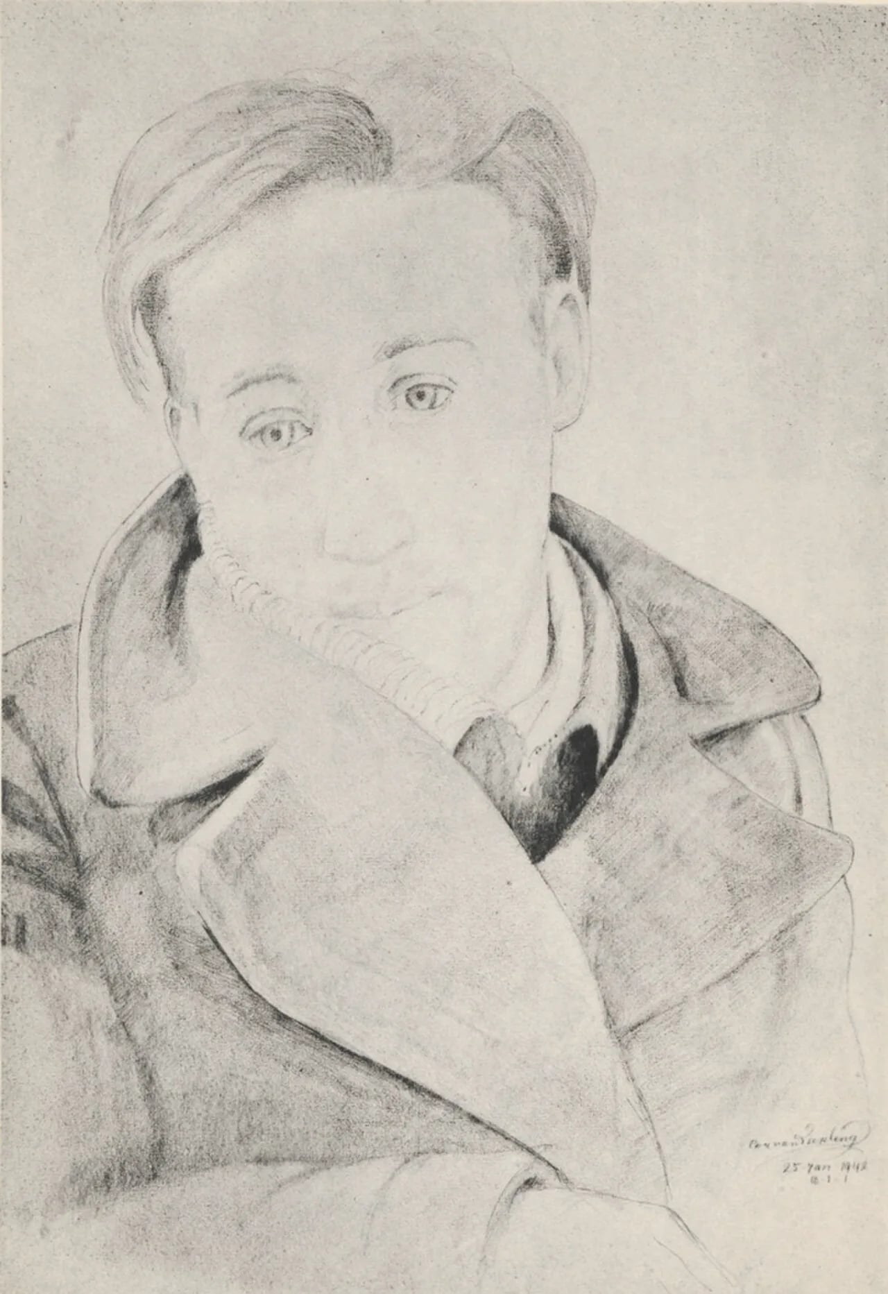 Portrait of Cor van Teeseling (1915–1942) – memorial page
