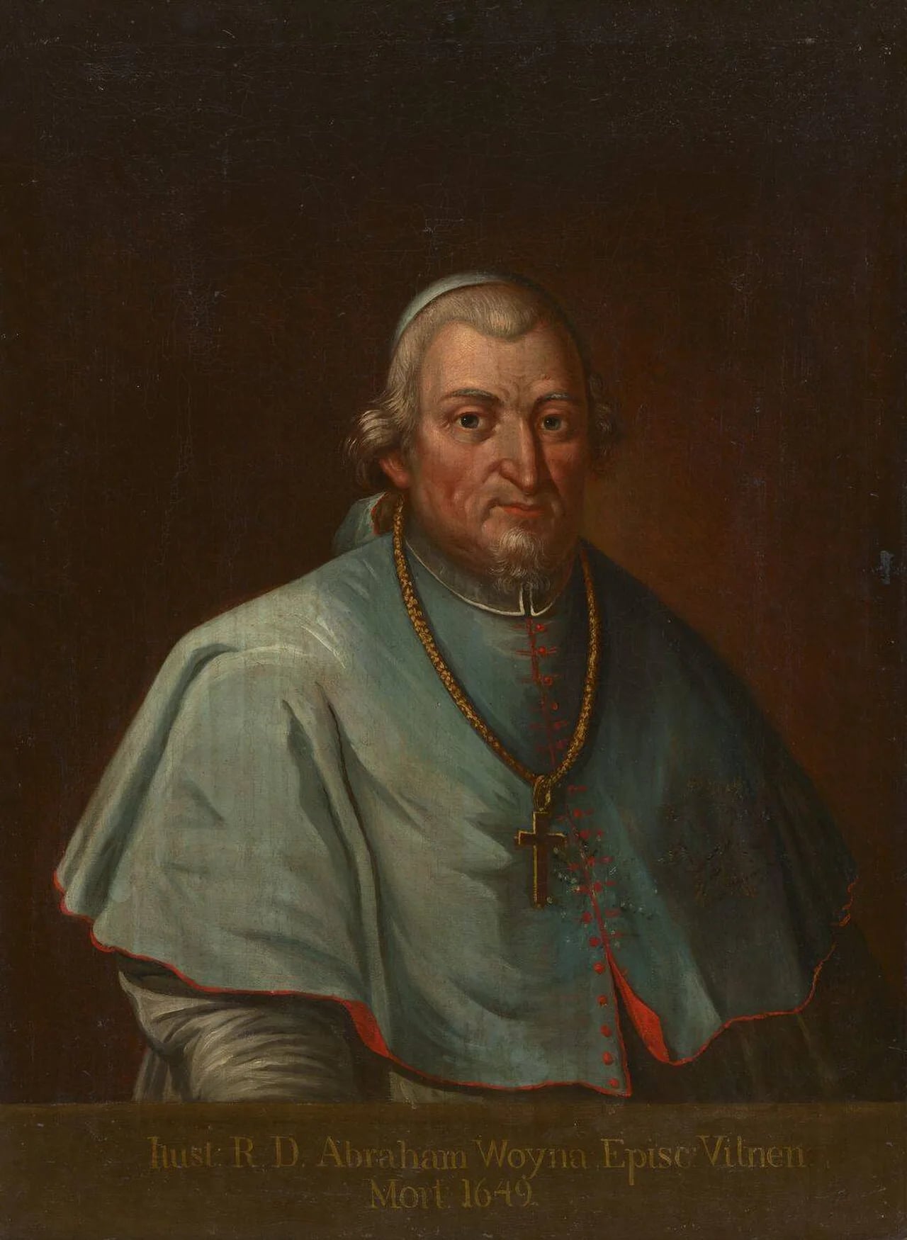 Porträt von Abraham Woyna (1569–1649) – Gedenkseite
