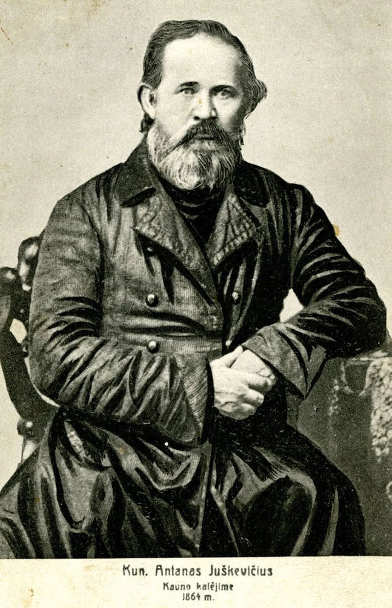 Portrait of Antanas Juška (1819–1880) – memorial page