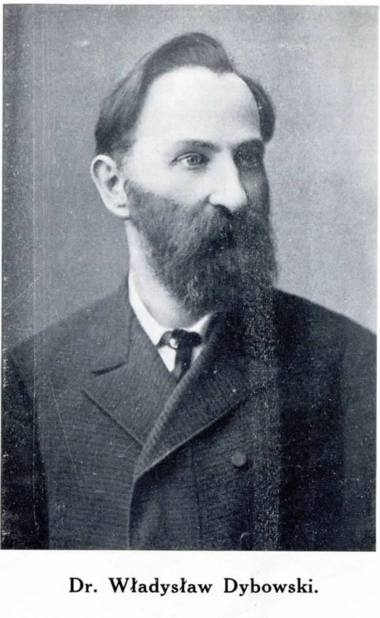 Porträt von Władysław Dybowski (1838–1910) – Gedenkseite