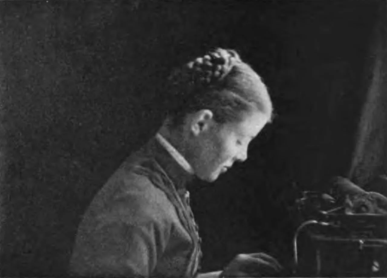 Porträt von Cora Huidekoper Clarke (1851–1916) – Gedenkseite