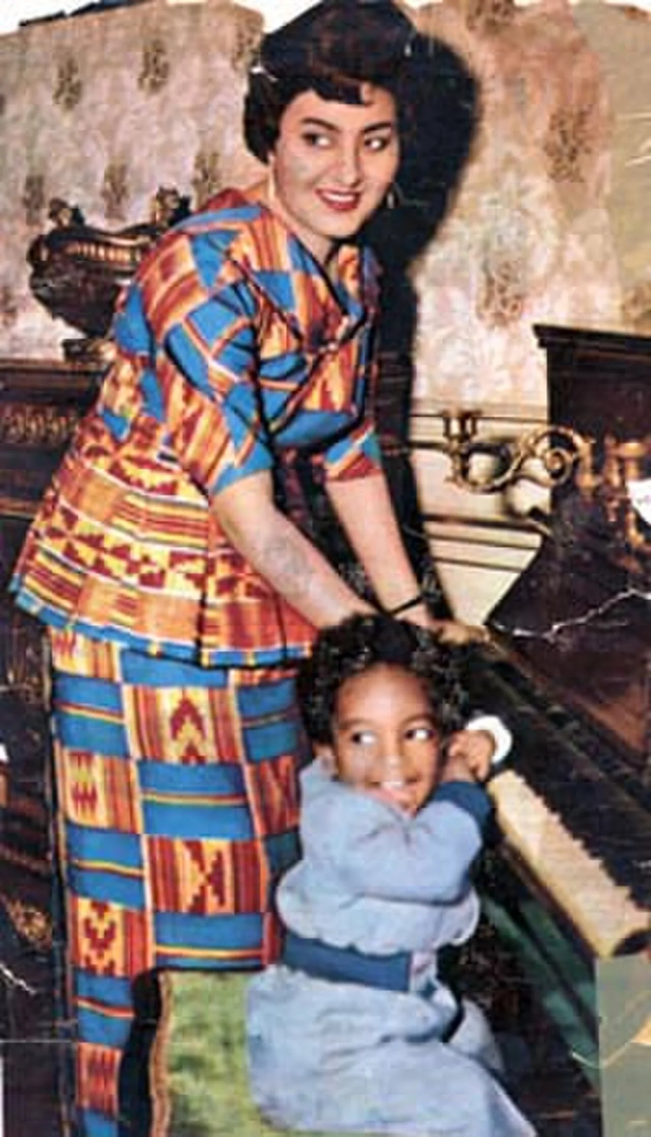 Porträt von Fathia Nkrumah (1932–2007) – Gedenkseite
