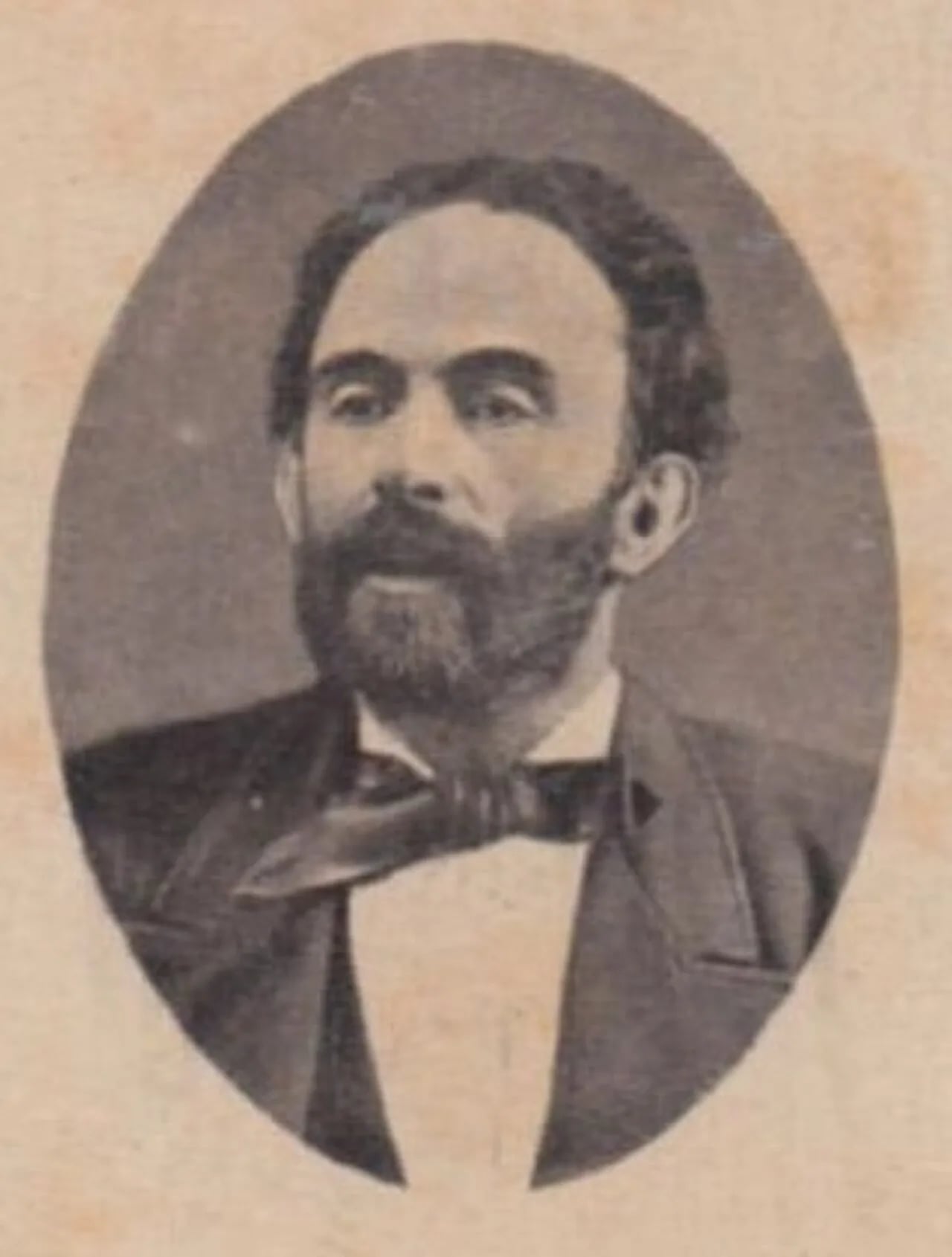 Porträt von Raffaele Sonzogno (1829–1875) – Gedenkseite