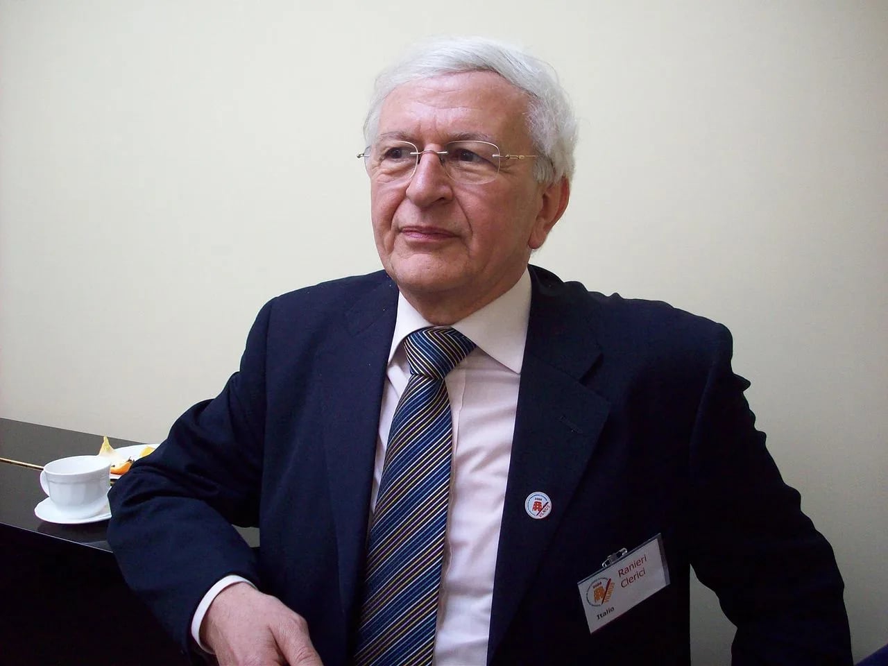 Portrait of Ranieri Clerici (1940–2019) – memorial page