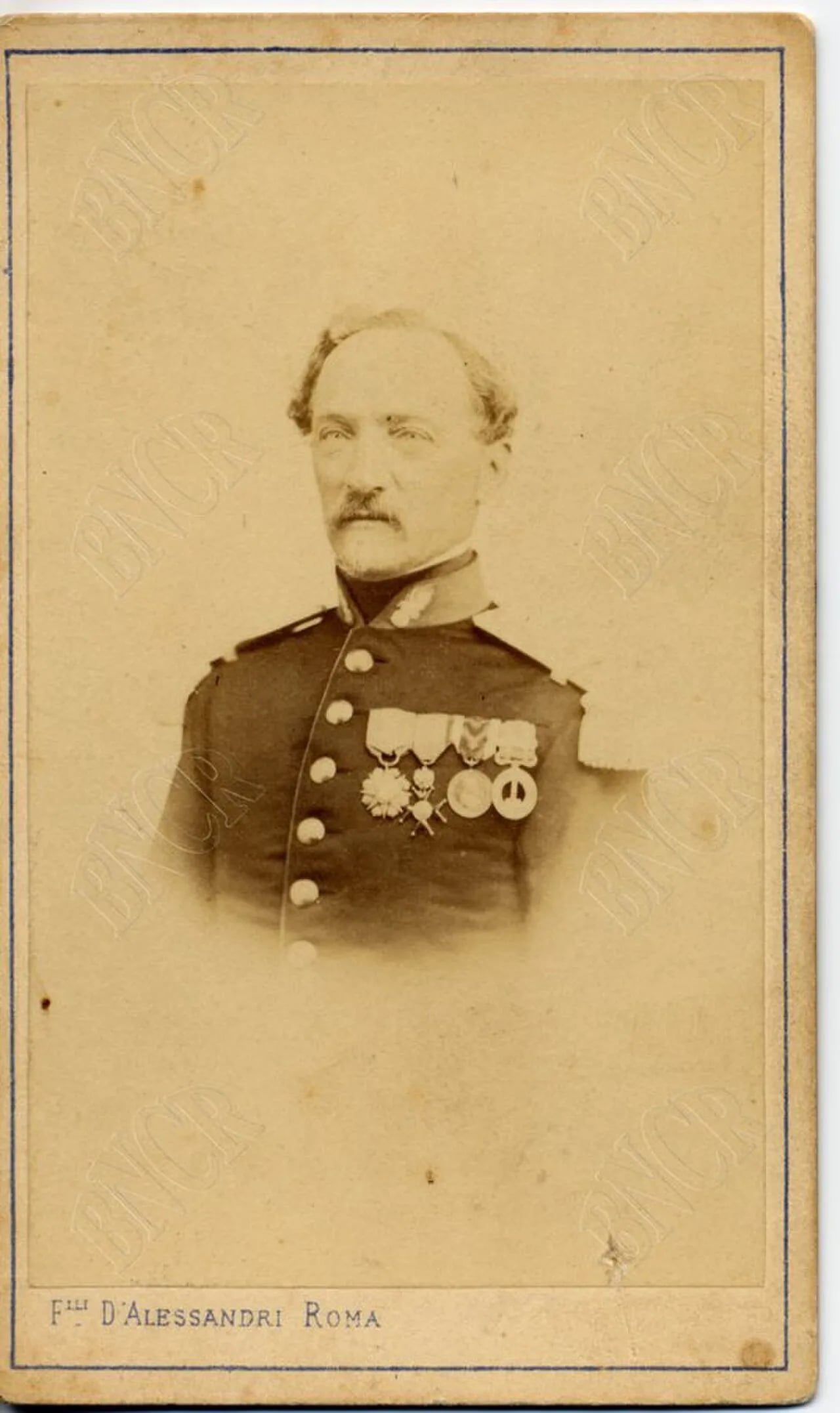 Porträt von Raphael de Courten (1809–1904) – Gedenkseite