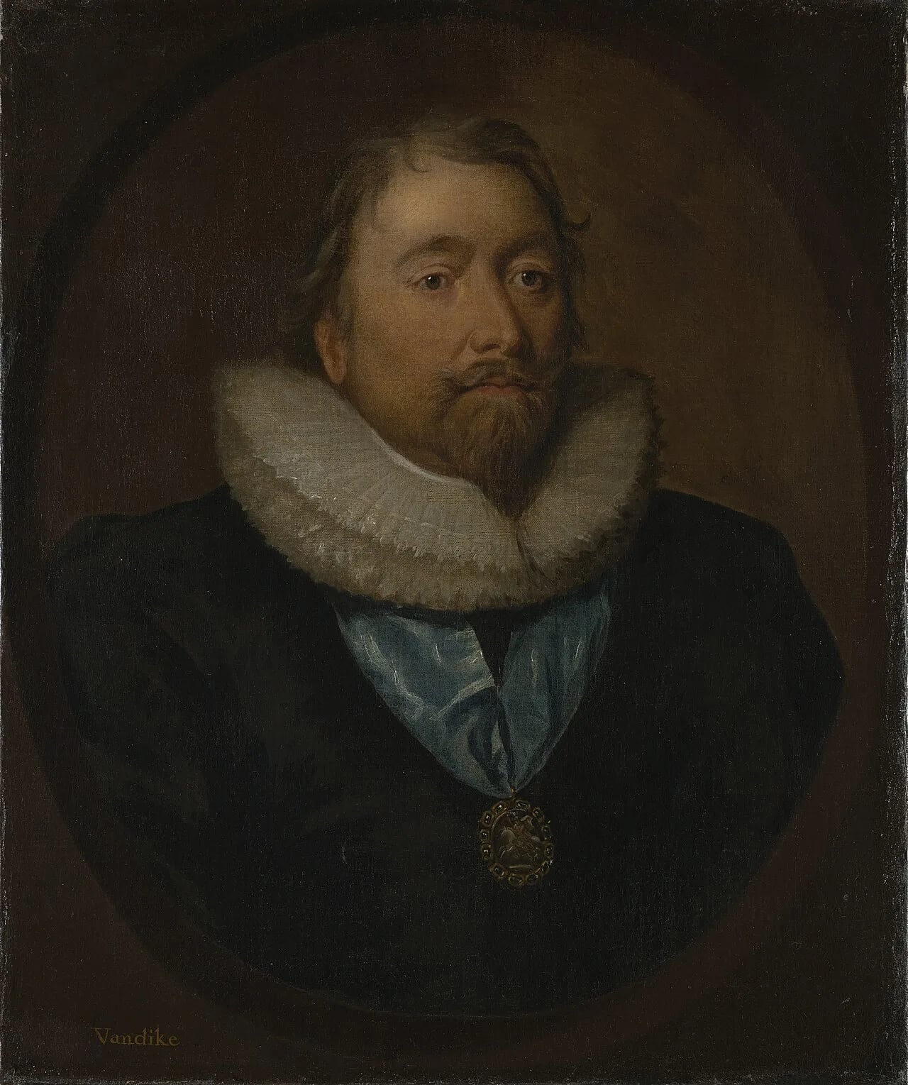 Porträt von Richard Weston, 1st Earl of Portland (1577–1635) – Gedenkseite