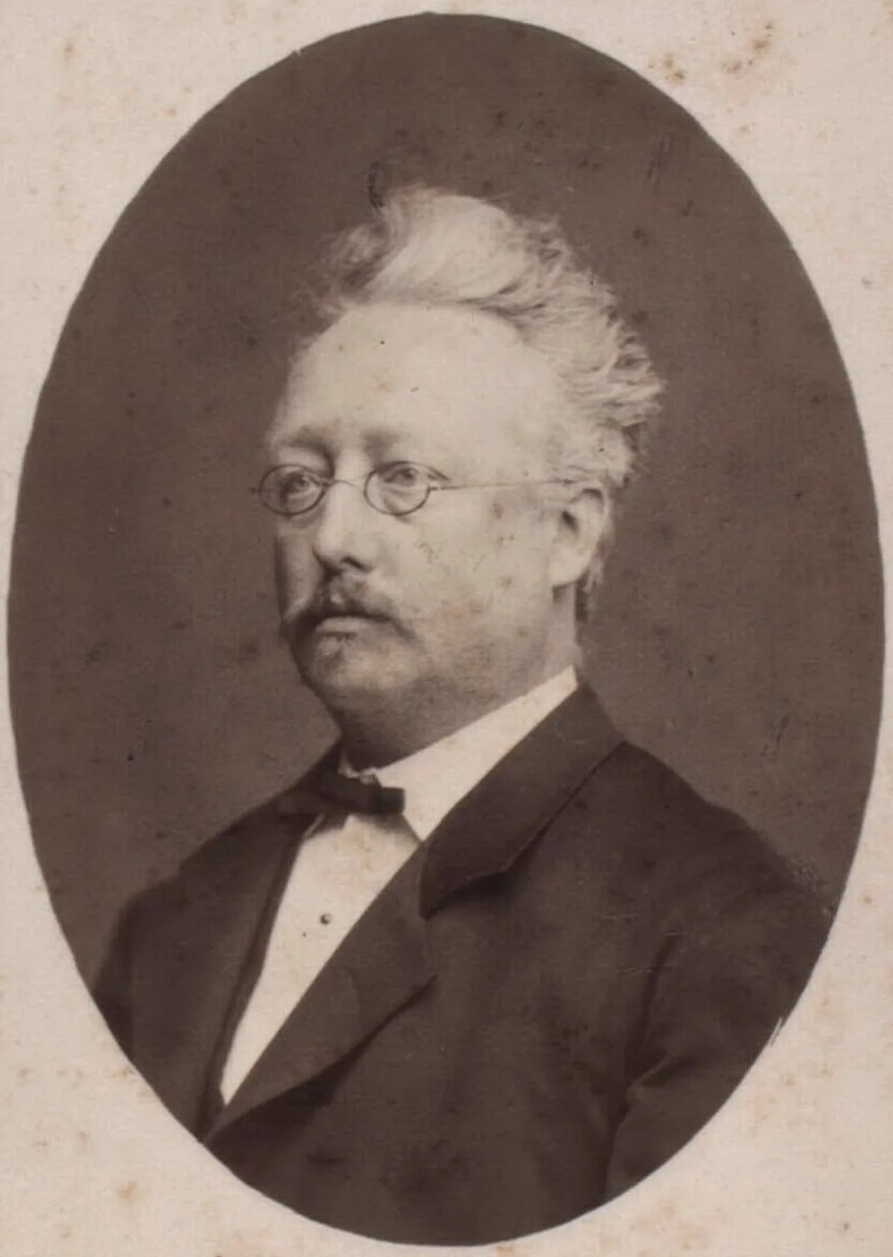 Portrait of Edgar Christian Fencker (1844–1904) – memorial page