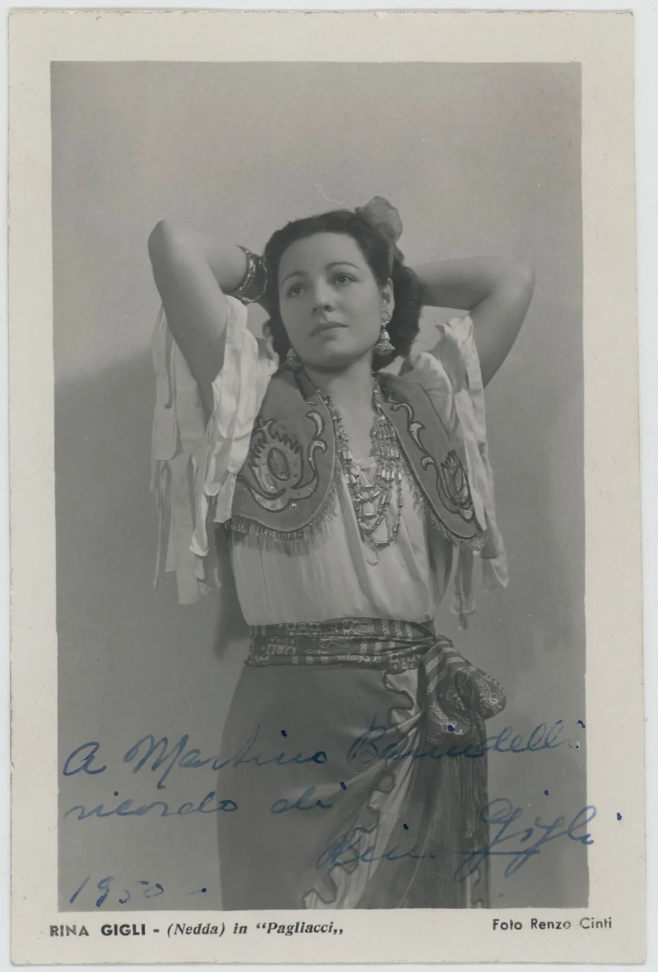 Portrait of Rina Gigli (1916–2000) – memorial page