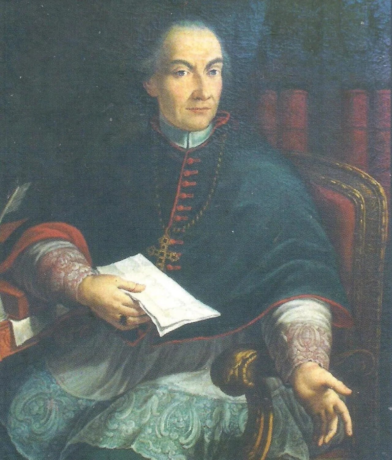 Porträt von Roberto Costaguti (1732–1818) – Gedenkseite