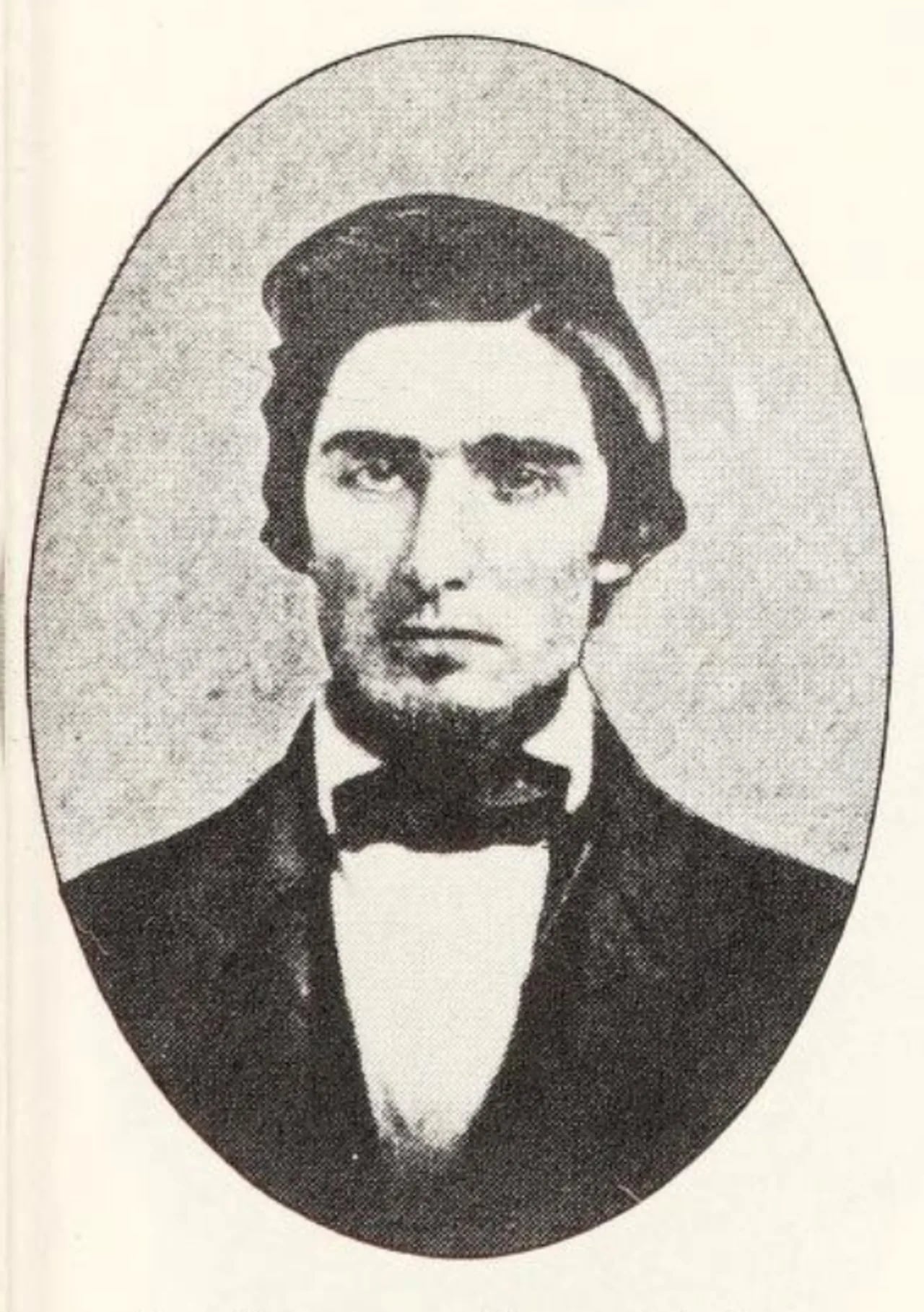 Porträt von Jeremiah Anderson (1833–1859) – Gedenkseite
