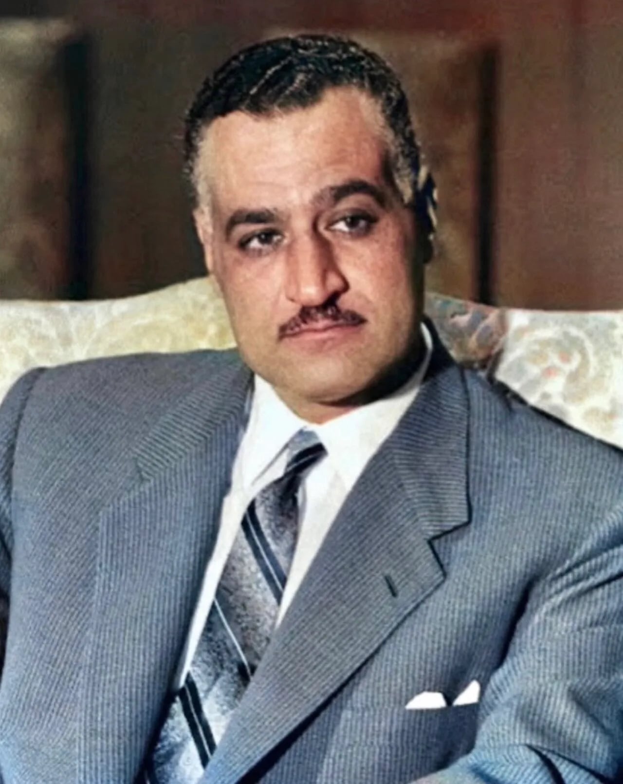 Portrait of Gamal Abdel Nasser (1918–1970) – memorial page