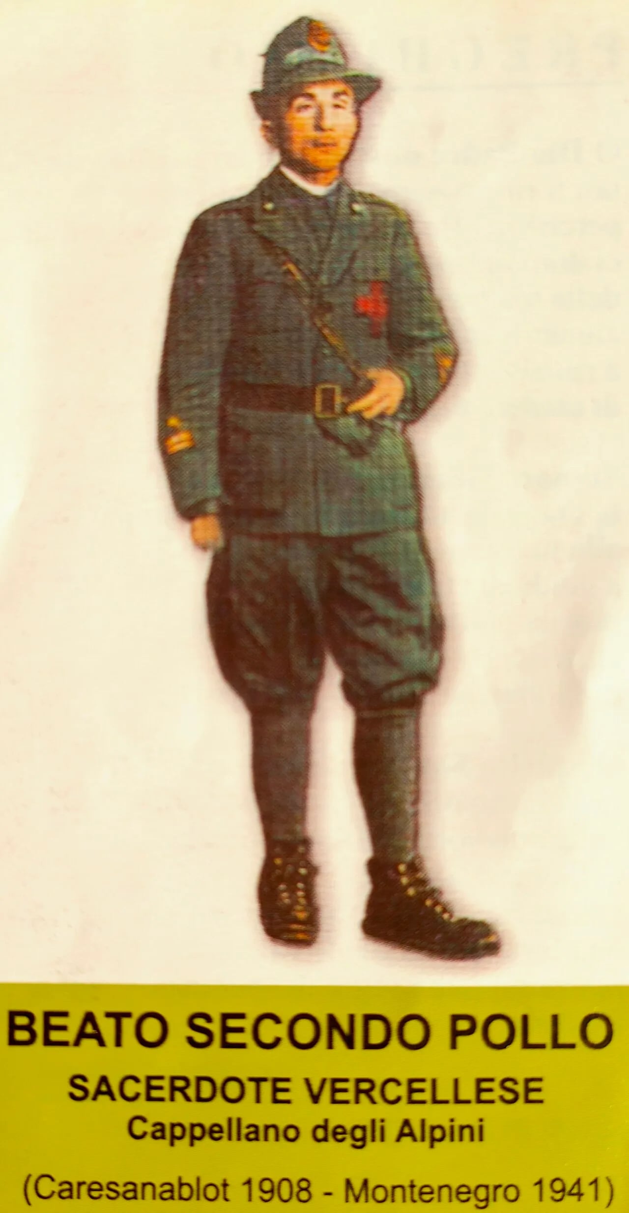Portrait of Secondo Pollo (1908–1941) – memorial page