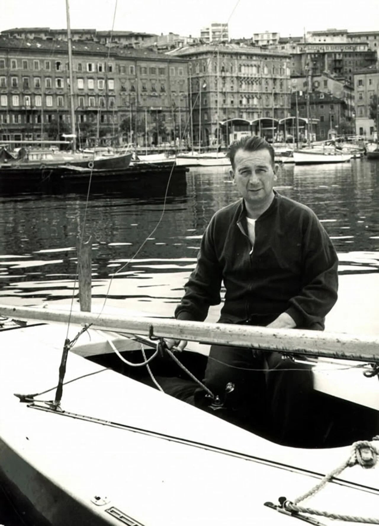 Portrait of Agostino Straulino (1914–2004) – memorial page