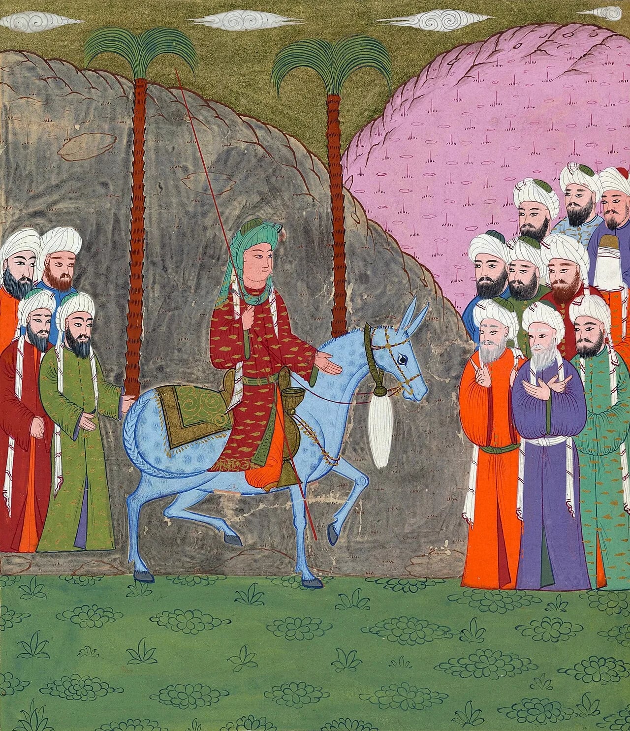 Porträt von Alī (599–661) – Gedenkseite
