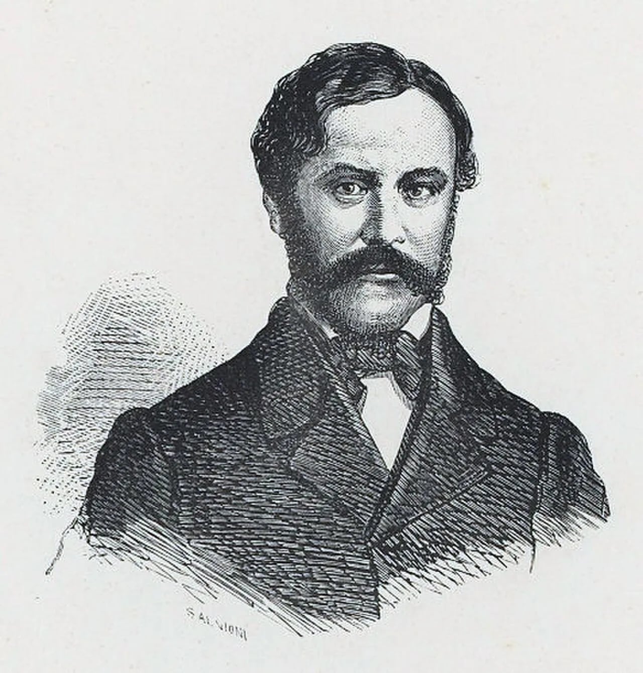 Porträt von Stefano Castagnola (1825–1891) – Gedenkseite
