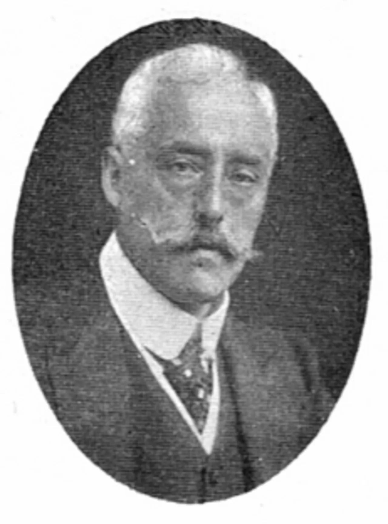 Porträt von L. J. Fredrik Löwenadler (1854–1915) – Gedenkseite