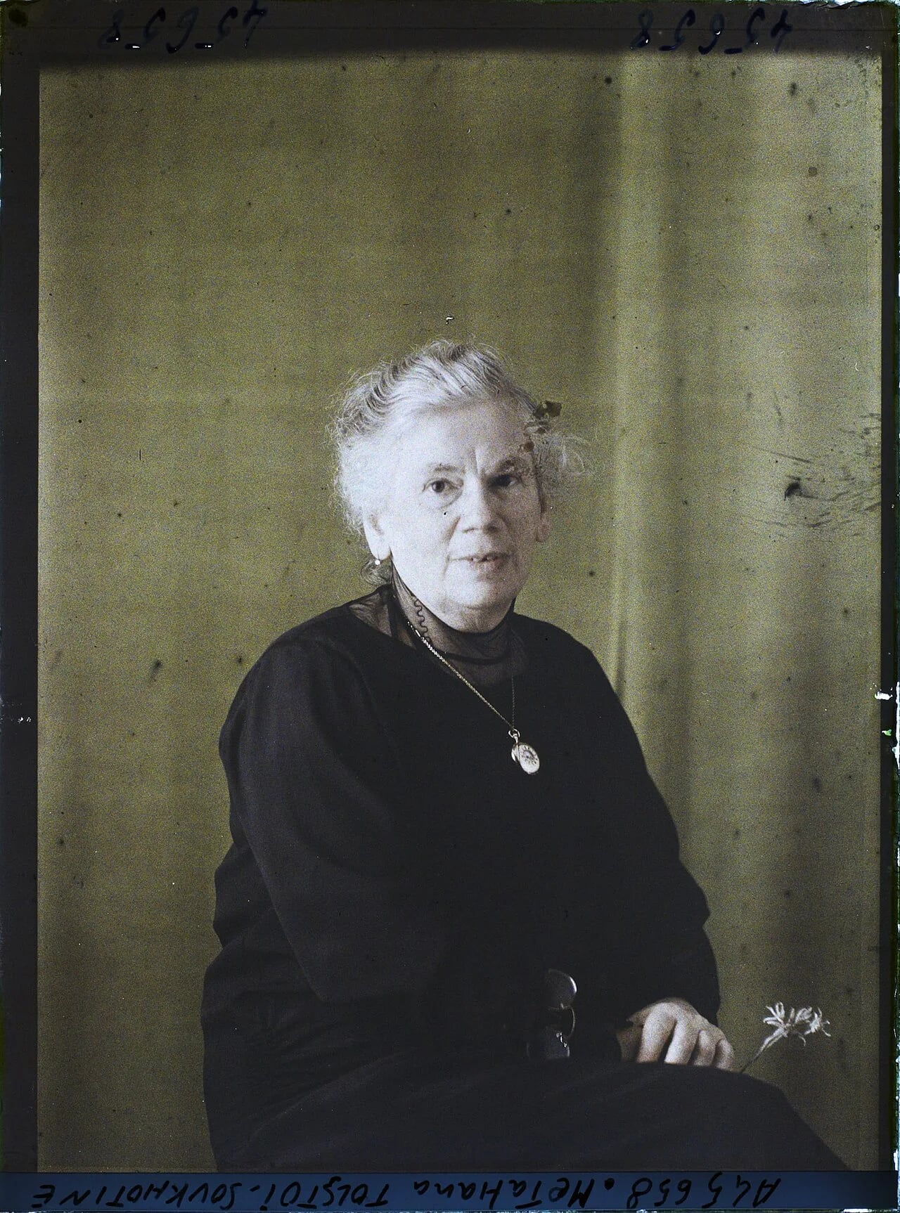 Portrait of Tatjana Lwowna Suchotina-Tolstaja (1864–1950) – memorial page
