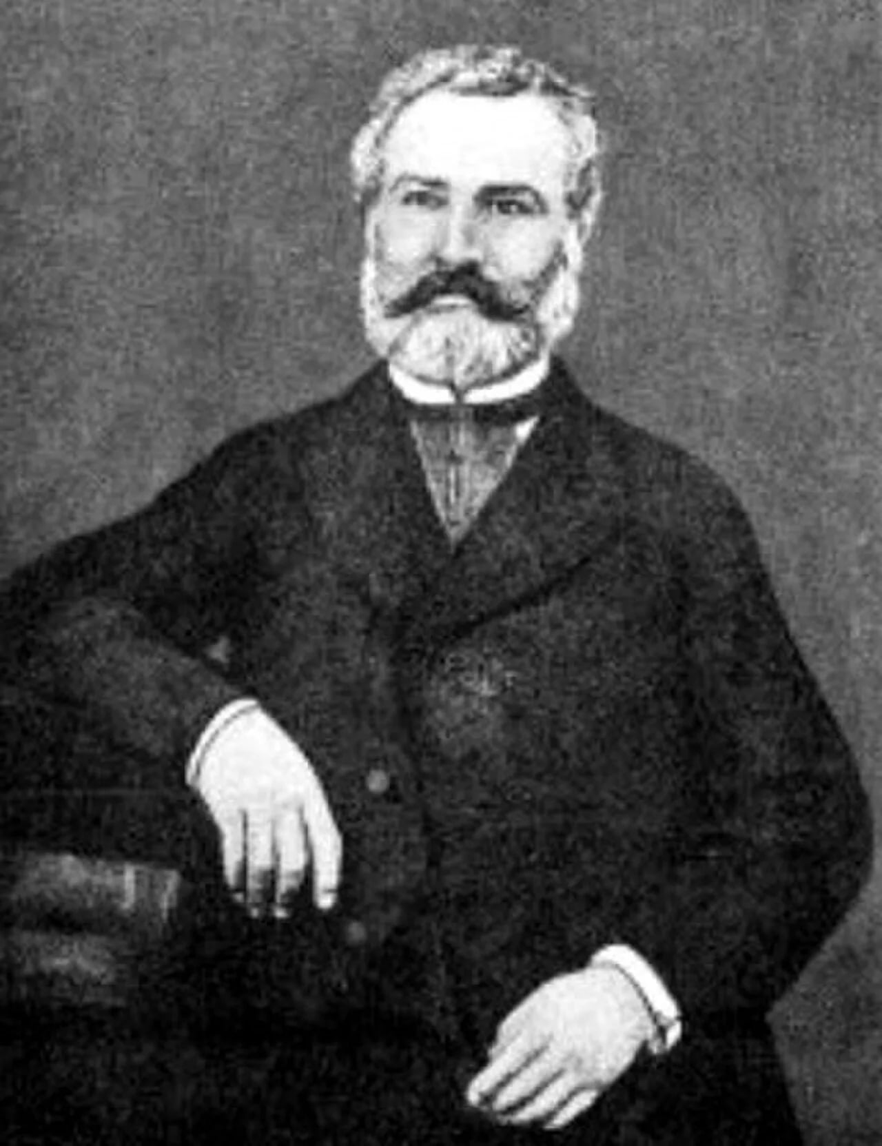 Porträt von Teodorico Pietrocola Rossetti (1825–1883) – Gedenkseite