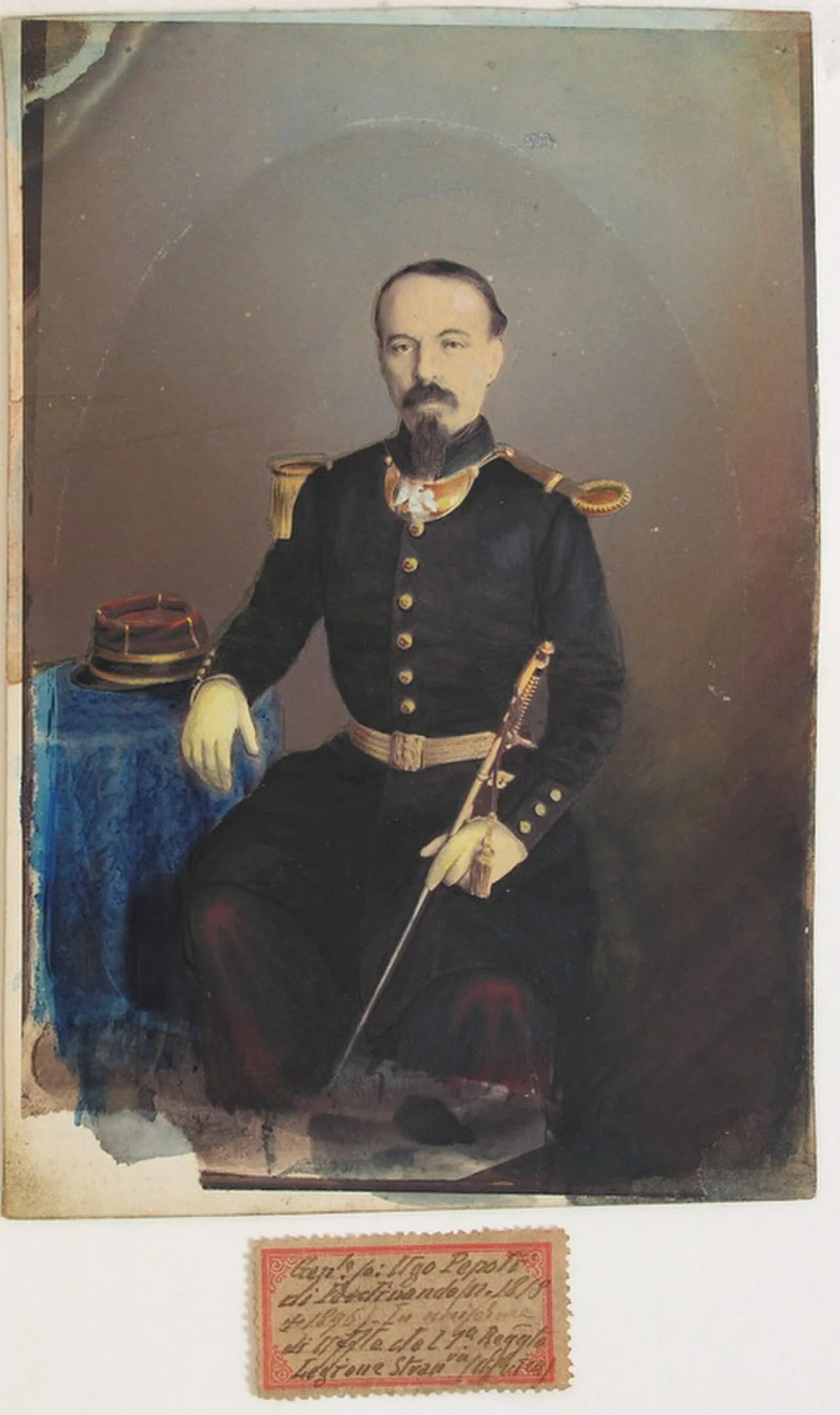 Portrait of Ugo Pepoli (1818–1896) – memorial page