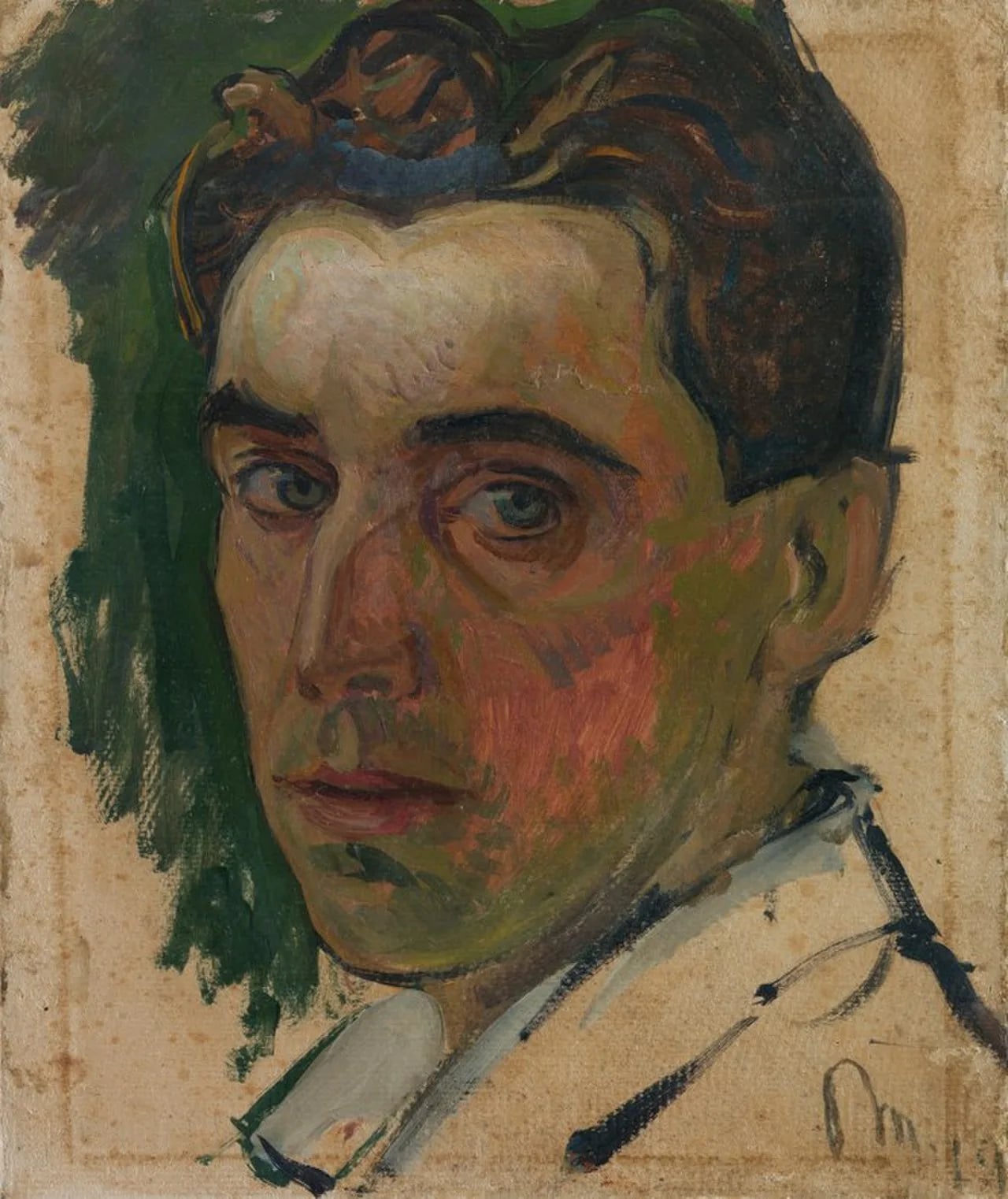 Porträt von Umberto Moggioli (1886–1919) – Gedenkseite
