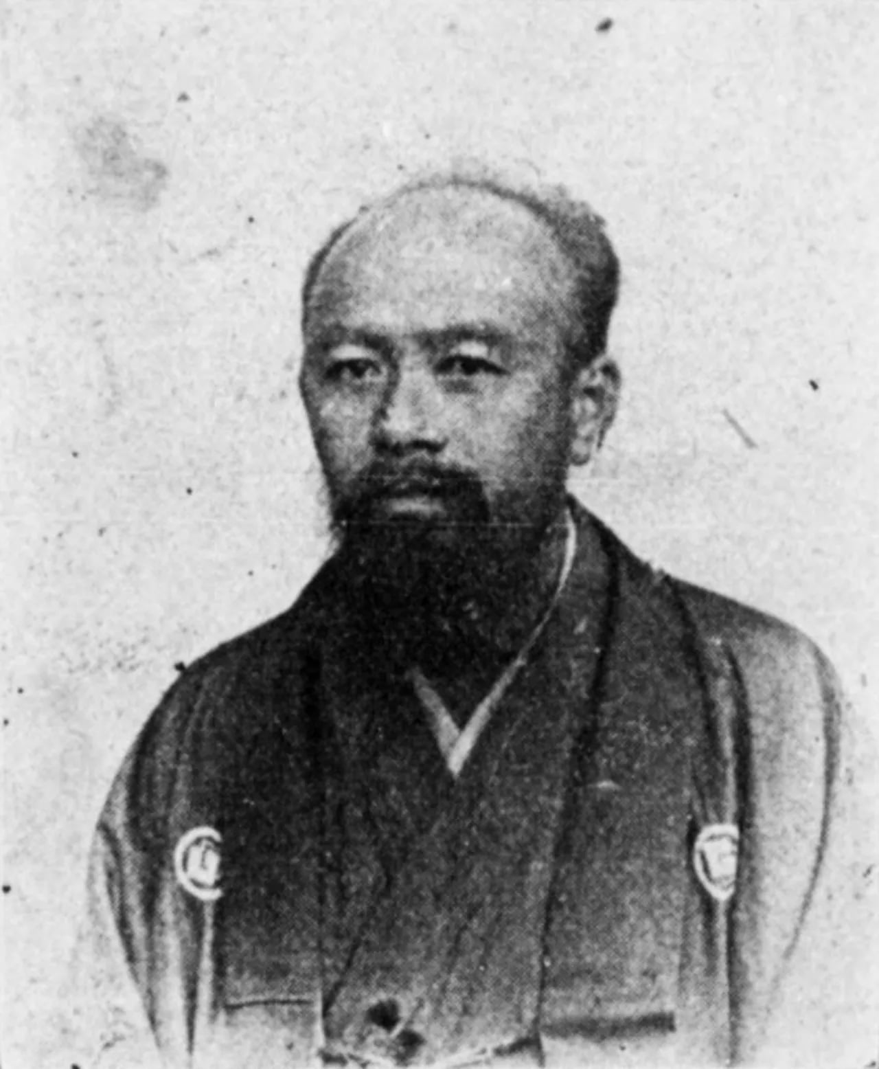 Porträt von Miyauchi Ōsuke (1853–1912) – Gedenkseite