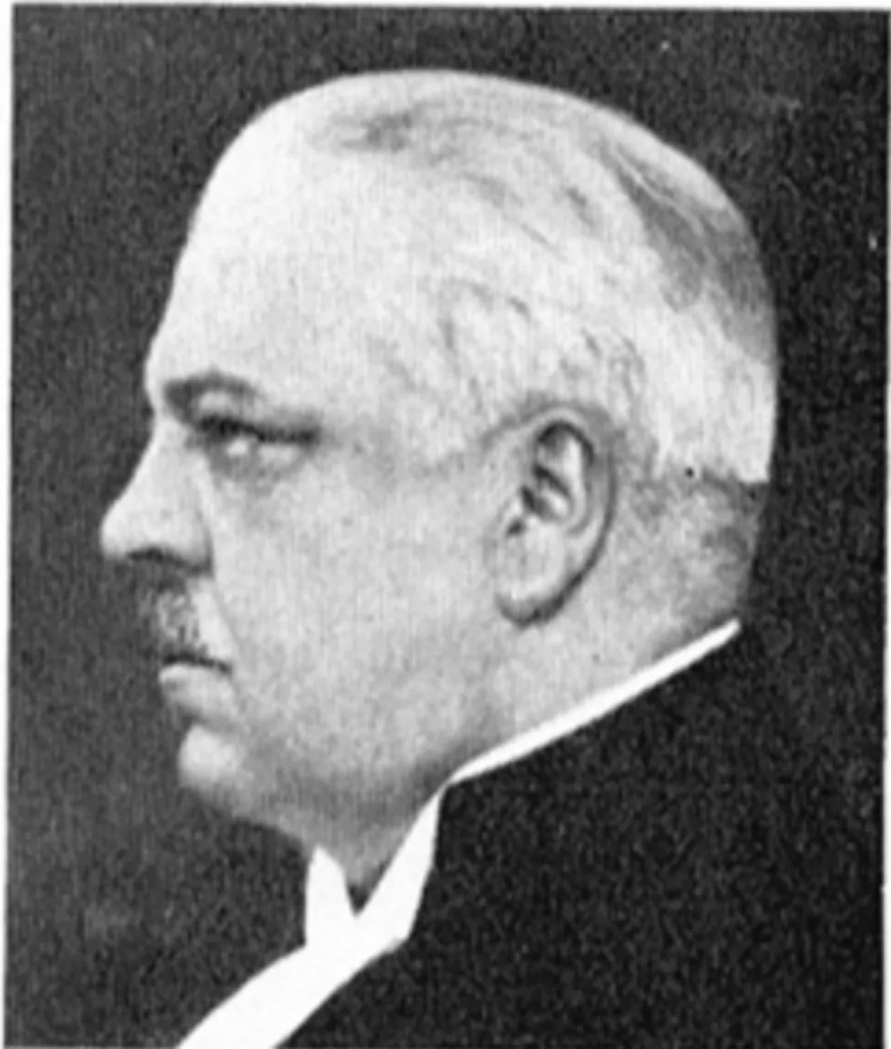 Porträt von Oscar Krook (1879–1949) – Gedenkseite