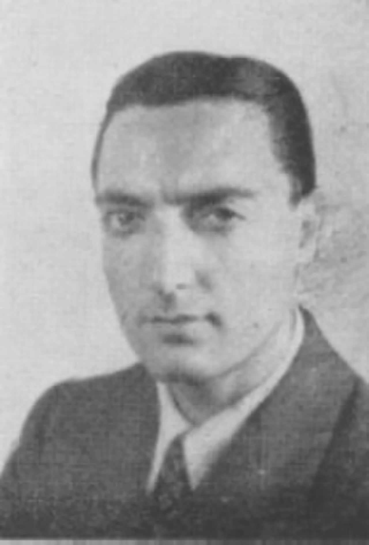 Portrait of Vincenzo Cavallari (1919–2000) – memorial page