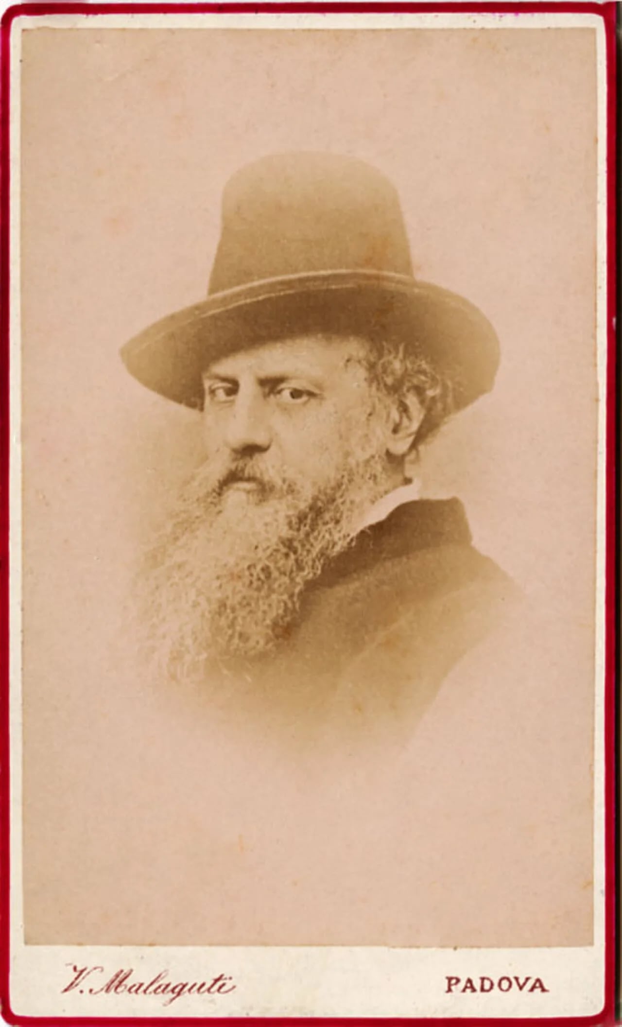 Portrait of Vincenzo Gazzotto (1807–1884) – memorial page
