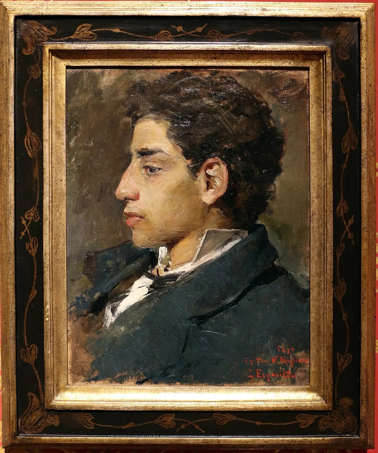 Portrait of Vincenzo Migliaro (1858–1938) – memorial page
