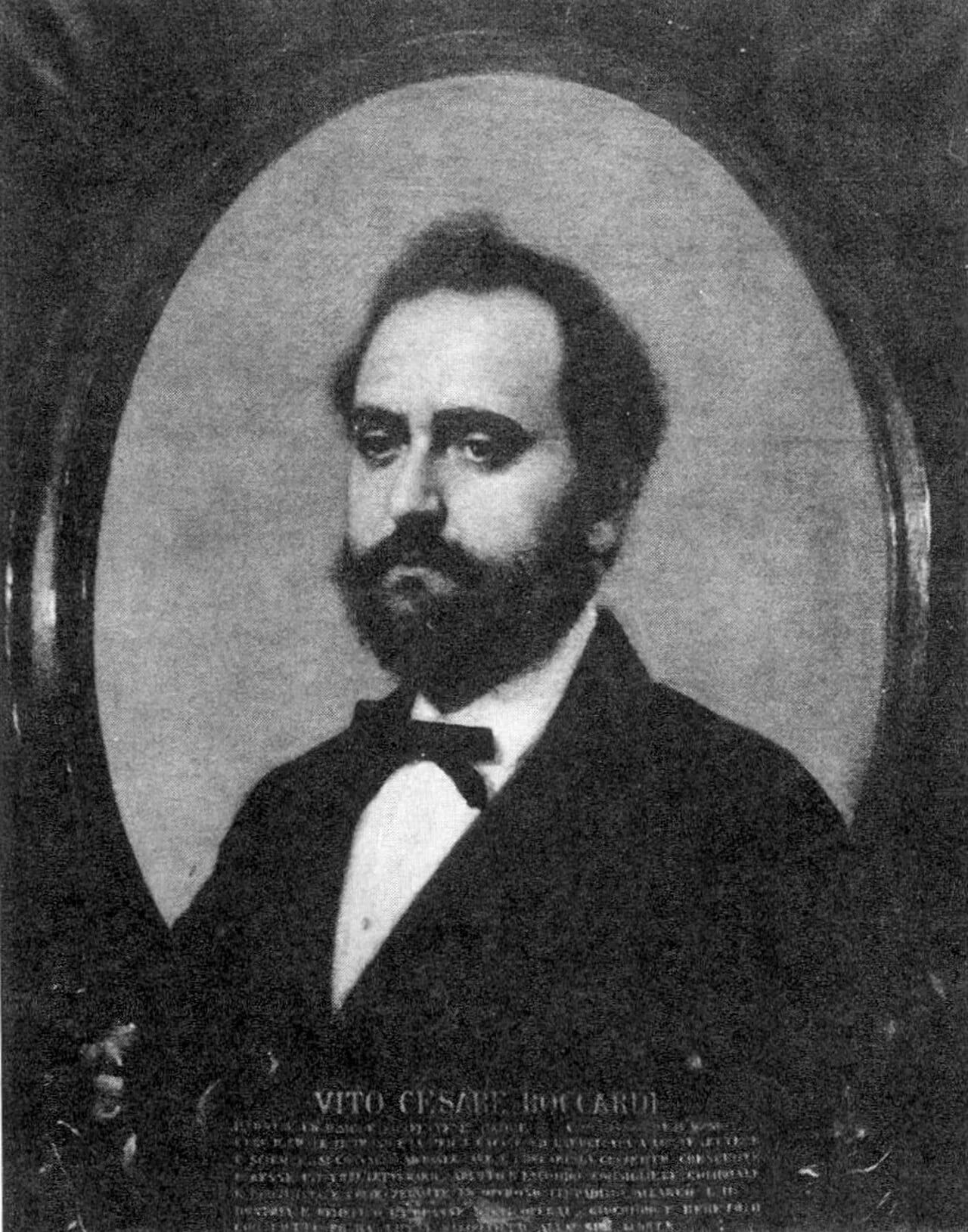 Portrait of Vito Cesare Boccardi (1835–1878) – memorial page