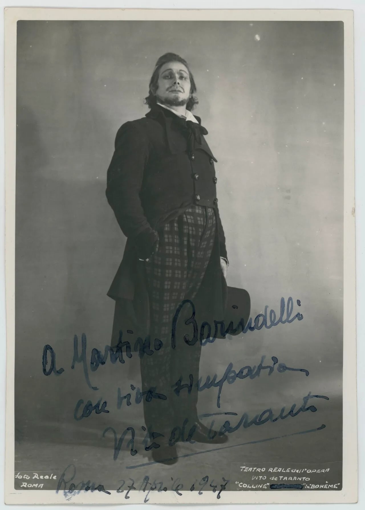 Portrait of Vito De Taranto (1913–1991) – memorial page